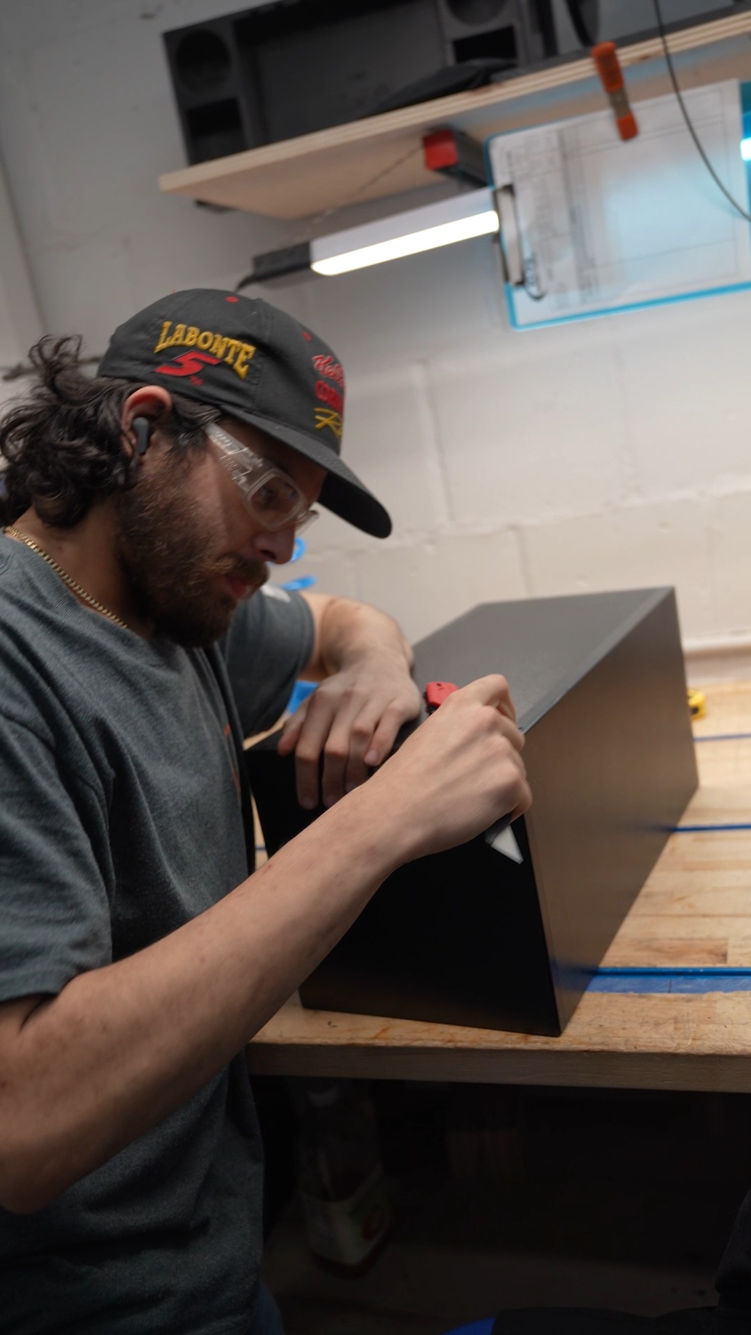 Round and round and round and round and--#1stinproducts #upfitters #centerconsoles #consoles #woodworking #outfitters #cabinets #newjersey #newyork #firetrucks #firevehicles #firefighters #fyp #firstresponders #fy