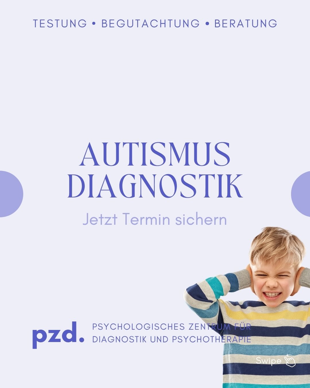 Autismus ist eine neurologische Besonderheit, bei der Betroffene anders fühlen, denken und kommunizieren.
Die Anzeichen können sich in Herausforderungen in der sozialen Interaktion, ungewöhnlichen Verhaltensweisen oder intensiven, besonderen Interessen zeigen.
Mit diesem Verständnis entsteht die Möglichkeit, individuelle Bedürfnisse besser zu erkennen und passende Unterstützung zu finden.
Denn die Ausprägungen sind so unterschiedlich wie die Menschen selbst – kein Mensch im Autismus-Spektrum ist wie der andere. Wichtig zu wissen ist, dass wie keine Diagnose garantieren. Manchmal sind die Testergebnisse uneindeutig oder wir erhalten nicht das erwartete Ergebnis. Hast du weitere Fragen zu dem Thema? Dann wirf keine einen Blick auf unsere Website (Link in der Bio) oder schreibe uns eine Nachricht.