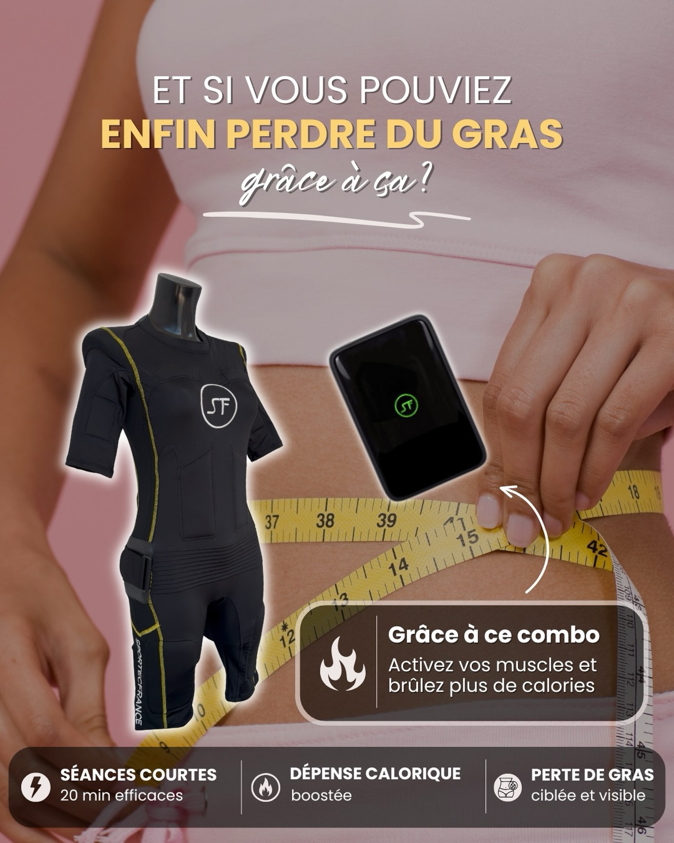 Et si vous pouviez perdre du gras facilement grâce au combo combinaison + boiter ? 🔥
Pssssst : Chez STIM ACCESS, la combinaison est personnelle 🤫
La séance d’essai est offerte, venez tester 🩷
#ems #pertedepoids #pertedegras #sport #aixenprovence