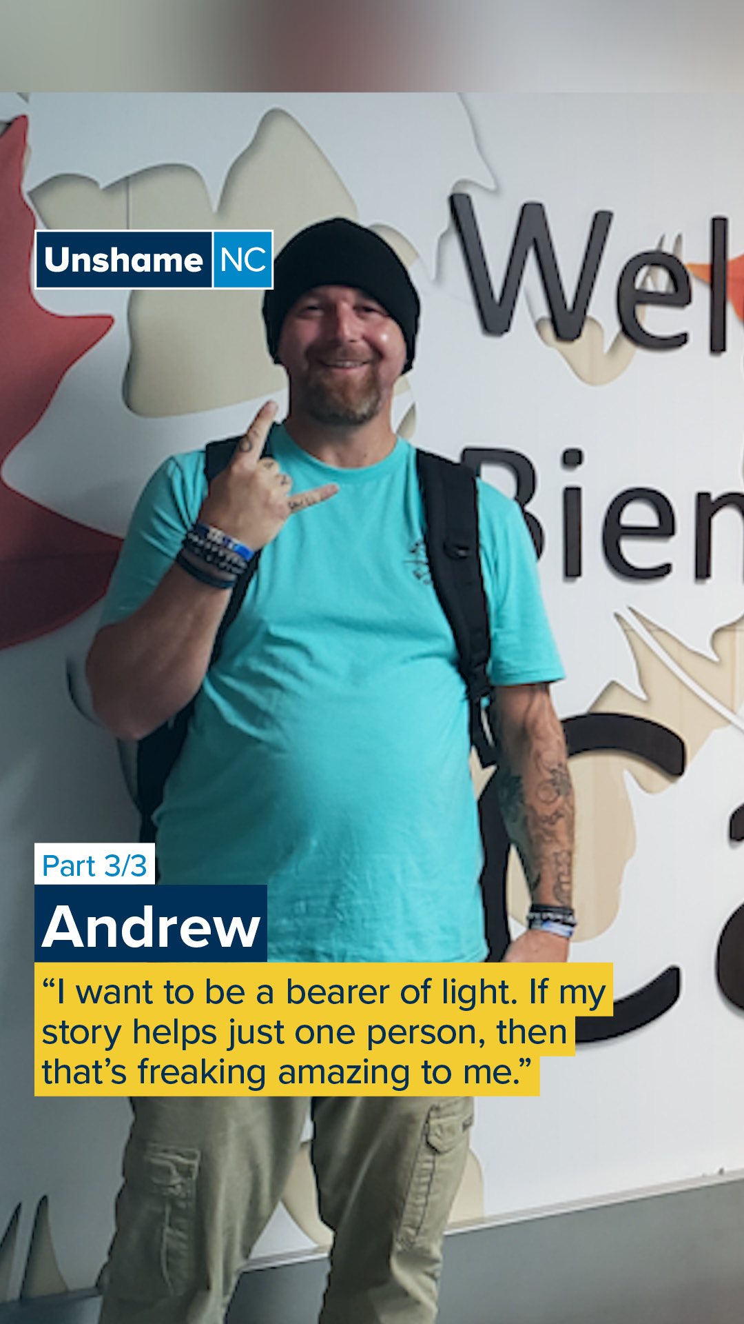 Through his recovery, Andrew has discovered his voice and is thankful for the chance to speak up and share his story. He has always believed that compassion grows when we learn about each other, so he hopes that by telling his story, people in his community will listen and feel less alone 🫂.
@andrew.lidman84