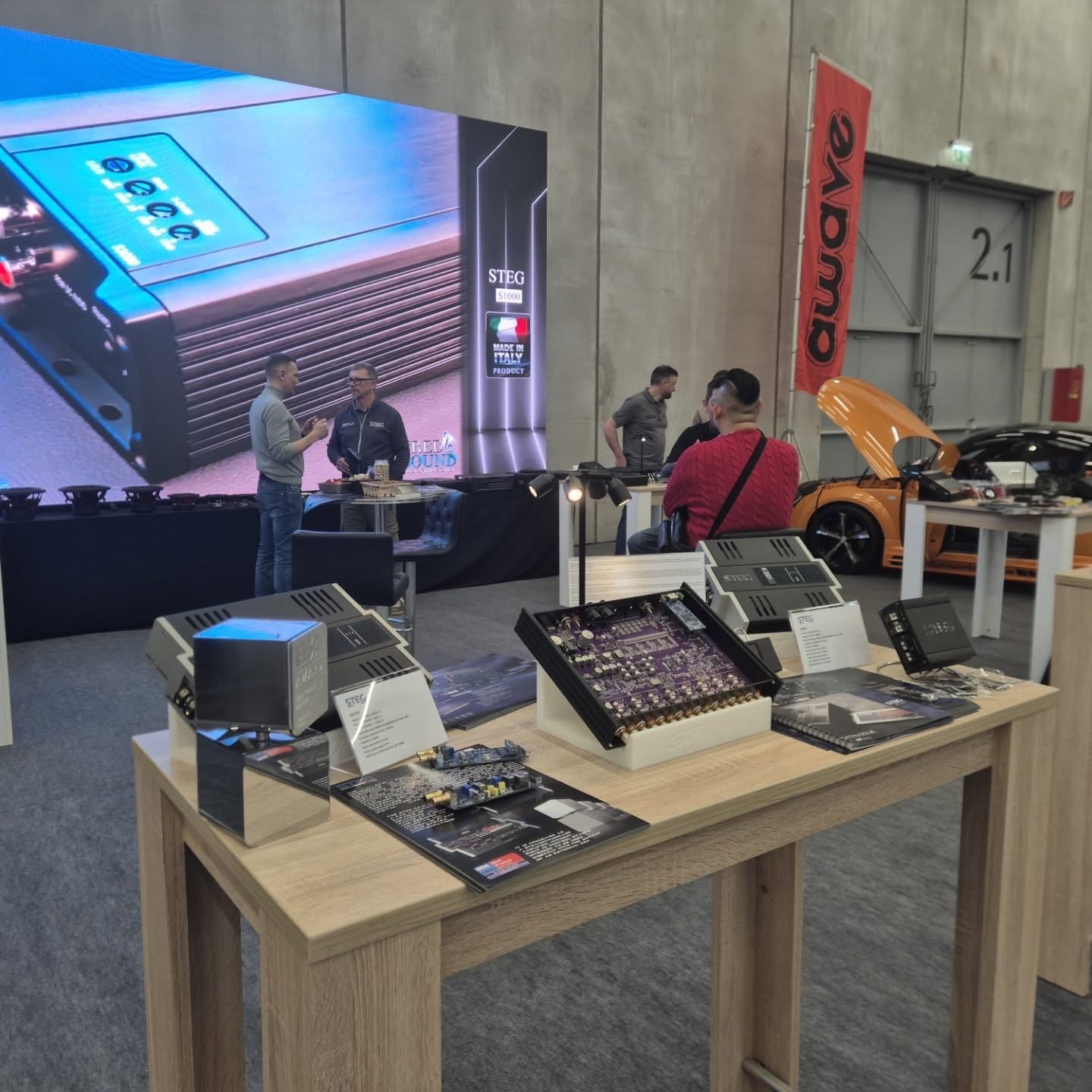 GTTrading 🇮🇹 A really busy💪 second day, thanks everyone for your visit,🌏 there were so many of you to admire and touch all the new STEG🇮🇹, AUDIOSYSTEM🇮🇹 and Awave...see you tomorrow.❤️