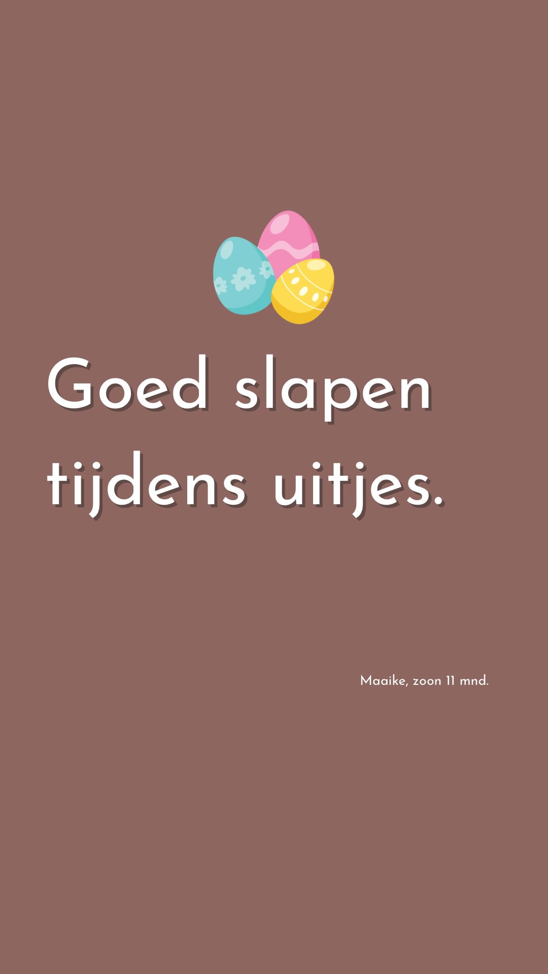 💫’Met Pasen gaan we op pad met familie en kan onze zoon niet in zijn eigen bedje slapen 2 dagen. Ik vind dat best spannend, want ik ben bang dat hij dan vermoeid raakt en in de nachten gaat spoken?’
Luister ons advies in de post!
Is deze post (nóg) niet relevant voor jouw situatie? Sla hem gerust op of deel hem met iemand die deze tips goed kan gebruiken.
❓Heb je vragen over de post? Stel ze gerust hieronder of stuur ons een berichtje. We beantwoorden altijd alle berichtjes die we krijgen.
✨En heb jij een goede tip voor deze vraag? Deel gerust! Fijn.
Een heel fijn lang Paasweekend 🐣
Liefs, Marijke & ❤️ team