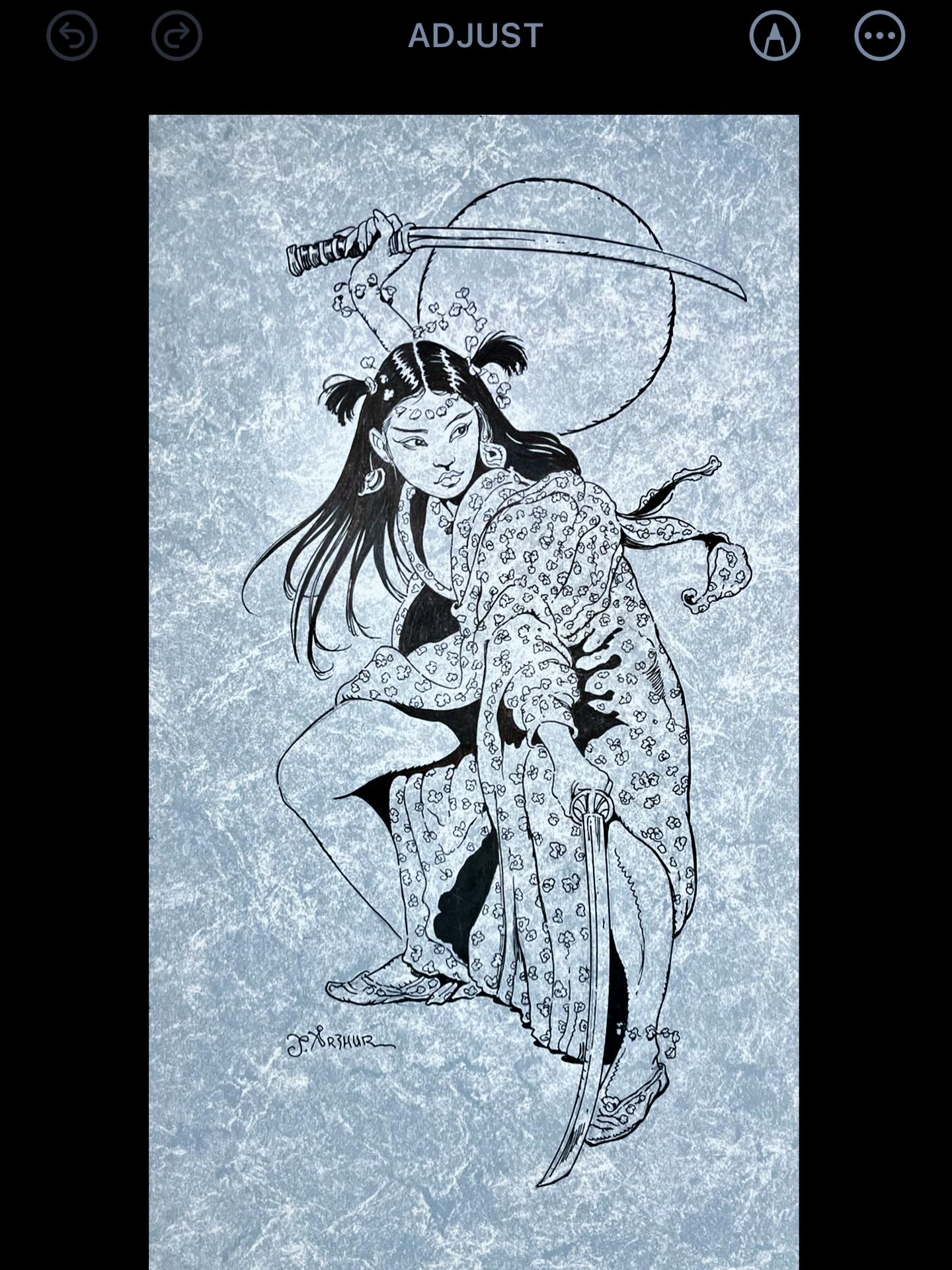 “Samurai Sketch” from the pen of John Arthur. Exclusively at Mystwood Gallery in Historic Top Town in Crestline California
#japaneseart#illustration#shopsmall#fantasyartwork
