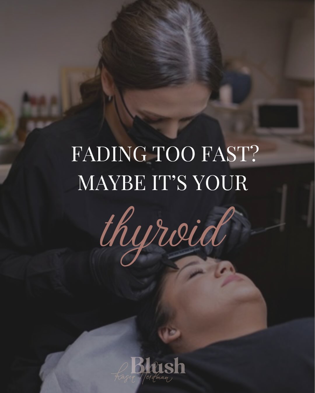 From someone who deals with this myself, I’ve always been deeply interested in understanding it 🤍
Thyroid conditions don’t just affect your energy or metabolism… they directly influence how your skin heals and how pigment is retained.
Faster cellular turnover, a dysregulated immune response, and changes in skin quality can all lead to pigment fading much quicker than expected.
This is why some clients feel like their brows “just don’t last” — and it’s not always about technique.
As artists, understanding the why behind retention is what allows us to set better expectations and create better results ✨
#pmueducation #pmutraining #pmutrainer #pigmentology #aam