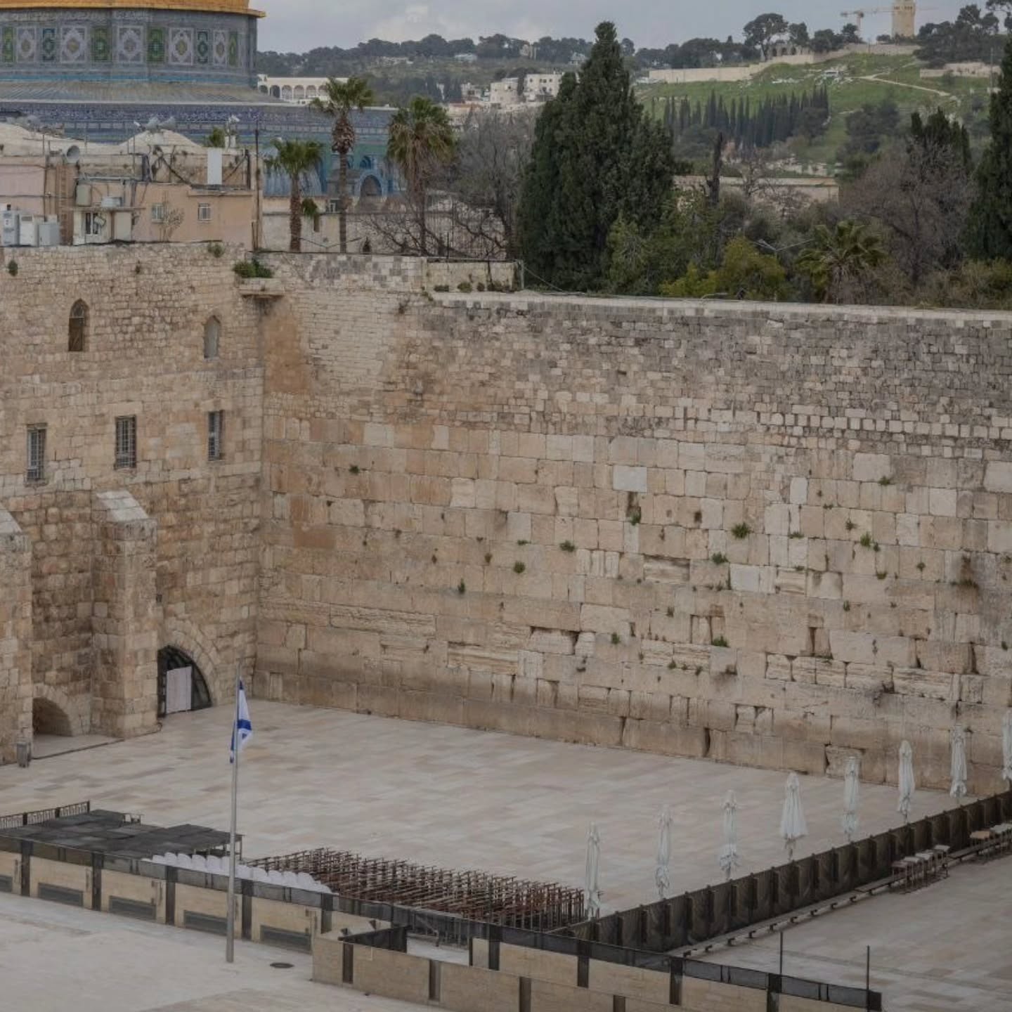 The kotel, western wall, is empty. Why??
.
It is Passover right now. This is one of the three pilgrimage holidays that historically the Jewish people were obligated to go to visit the temple for the Passover sacrifice. And yet, despite having the State of Israel, we are not able to go now. With the current war, gathering is prohibited and no more than 50 people can gather. Even at the kotel.
.
These safety measures are necessary! They protect the people of Israel from missiles, from debris, and it is essential to follow these rules. But that doesn't mean it isn't also heartbreaking to see an empty kotel. May we return soon to the days where we can fill up the kotel and fulfill the mitzvah of going to Jerusalem, and to the temple, during Passover. Shabbat shalom and Pesach Sameach!
.
Credit goes to chaim Goldberg and Jerusalem online WhatsApp group
.
.
#jerusalem #passover #Pesach #kotel #israel