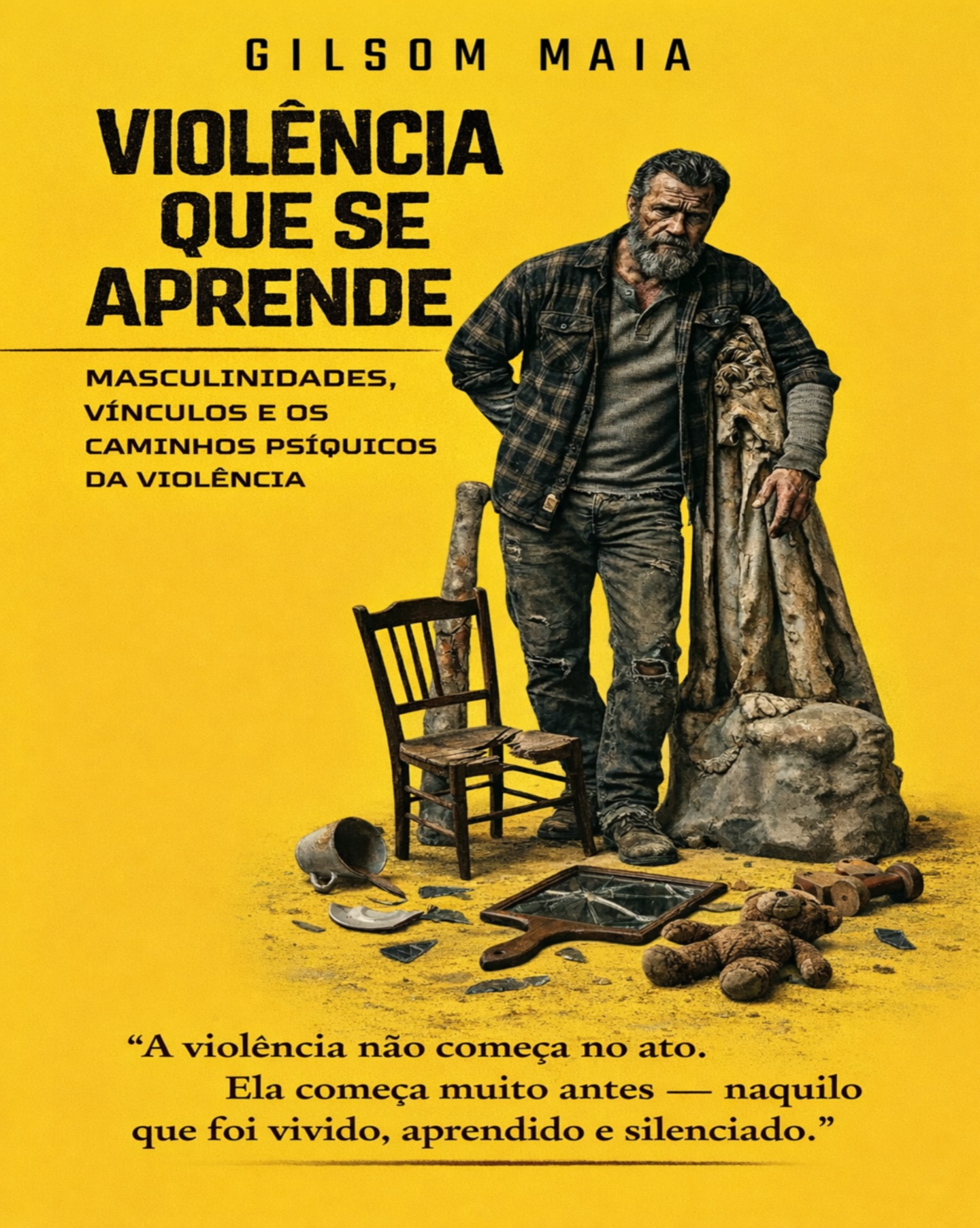 Você já se perguntou por que a violência continua acontecendo… mesmo com leis, campanhas e informação?
A resposta é incômoda — e quase ninguém quer olhar para ela.
A violência não começa no ato.
Ela começa na forma como fomos ensinados a sentir, reagir e nos relacionar.
Ela se constrói no silêncio.
Se fortalece na negação.
E se perpetua quando ninguém questiona.
Se você ainda acredita que a violência é apenas falta de controle, esse livro vai mudar completamente a sua forma de enxergar o problema.
Em “Violência que se Aprende: Masculinidades, Vínculos e os Caminhos Psiquicos da Violência Doméstica”, você vai entender:
• Como a violência é construída ao longo da vida
• O papel da família, da cultura e das relações
• Por que punir não resolve quando não há compreensão
• Como identificar padrões invisíveis que mantêm esse ciclo ativo
Este não é um livro leve.
Mas é um livro necessário.
É para quem quer sair do senso comum e compreender a raiz do problema — com profundidade psicológica, clínica e científica.
Se você trabalha com pessoas, no esporte, na educação ou simplesmente quer entender melhor o comportamento humano…
Esse livro é para você.
📖 Já disponível
Na Amazon livro Físico - https://a.co/d/0awKRfdc
Na Amazon Ebook - https://a.co/d/0bC6dUxr
👉 Garanta o seu agora e comece a enxergar o que antes passava despercebido
#ViolênciaQueSeAprende
#ViolenciaDomestica
#FimDaViolencia
#Conscientizacao
#SaudeMentalImporta