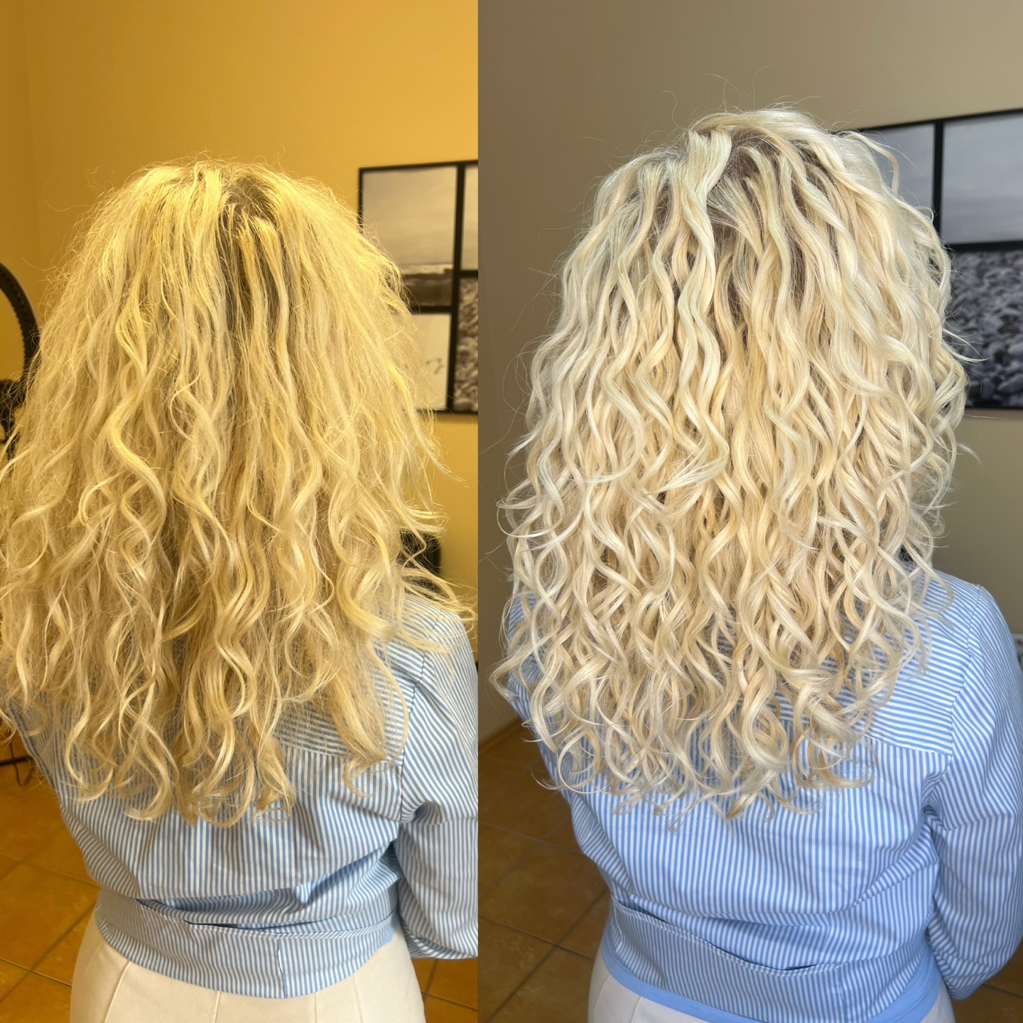 Klientės Ramunės plaukai pirko vizito metu trupėjo, vėlėsi, buvo besvoriai pūkai, nematė plaukų augimo-pakeitus priemones, sudėliojus priežiūros rutiną ir atlikus procedūras jos plaukai nebetrupa, neplonėja, nors yra periodiškai šviesinami☀️☀️☀️
Paskutinėje nuotraukoje situacija po pirmo vizito, pirmoje-situacija dabar💥
Susiduri su panašiomis plaukų problemomis? Garbanotai sesei šios problemos yra lengvai išsprendžiamos❤️ Lauksiu apsilankant-registracija asmenine žinute❤️
Nežinai, kokias priemones pasirinkti-parašyk asmeninę žinutę arba užpildyk formą www.garbanotasese.lt ❤️
#graziosgarbanoskasdien #garbanotuplaukuproceduros #garbanotuplaukukirpimas #garbanotuplaukuprieziura #garbanotaseseplaukustiliste
Pirmoje nuotraukoje vizitas įvykęs prieš kelias dienas, paskutinėje-rezultatas po pirmo vizito😊