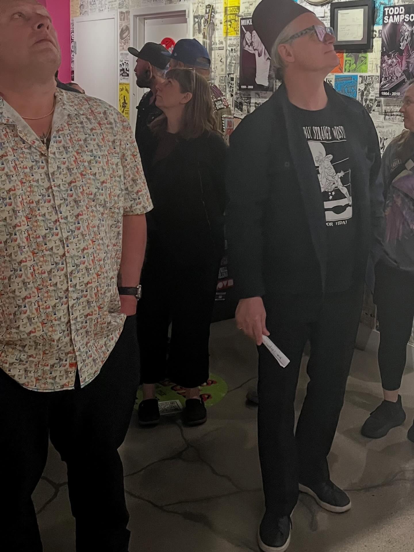 @s_alfredslawson is at @thepunkrockmuseum giving guided tour!