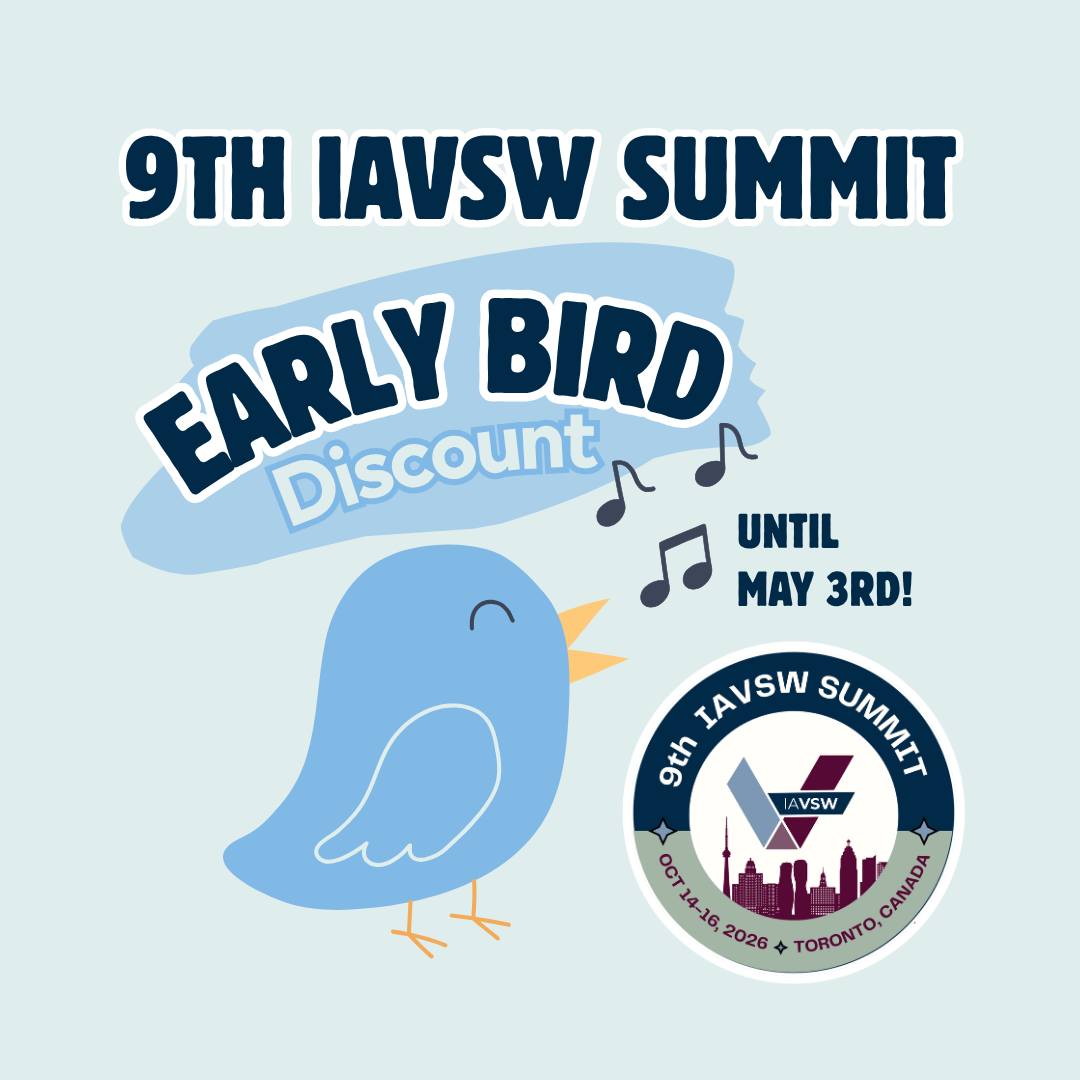 🐦 Early Bird Discount ends May 3!
Join us at the 9th IAVSW Summit in Toronto, Canada (Oct 14–16, 2026)—a global gathering of professionals working at the intersection of animal welfare and social work.
✨ Connect with peers
✨ Keynote addresses, interactive workshops, panel discussions, and wellness activities
✨ Explore cross-sector collaboration
✨ Strengthen supports for people and animals
Secure your discounted rate before the deadline and be part of the movement advancing veterinary social work worldwide.
🔗 Register now: www.iavsw.org/summit