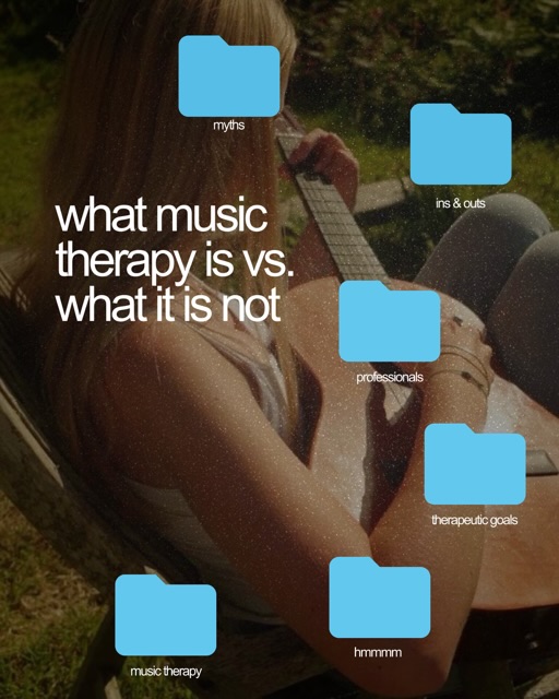 What music therapy IS vs what it is NOT…
#musictherapy #musictherapist