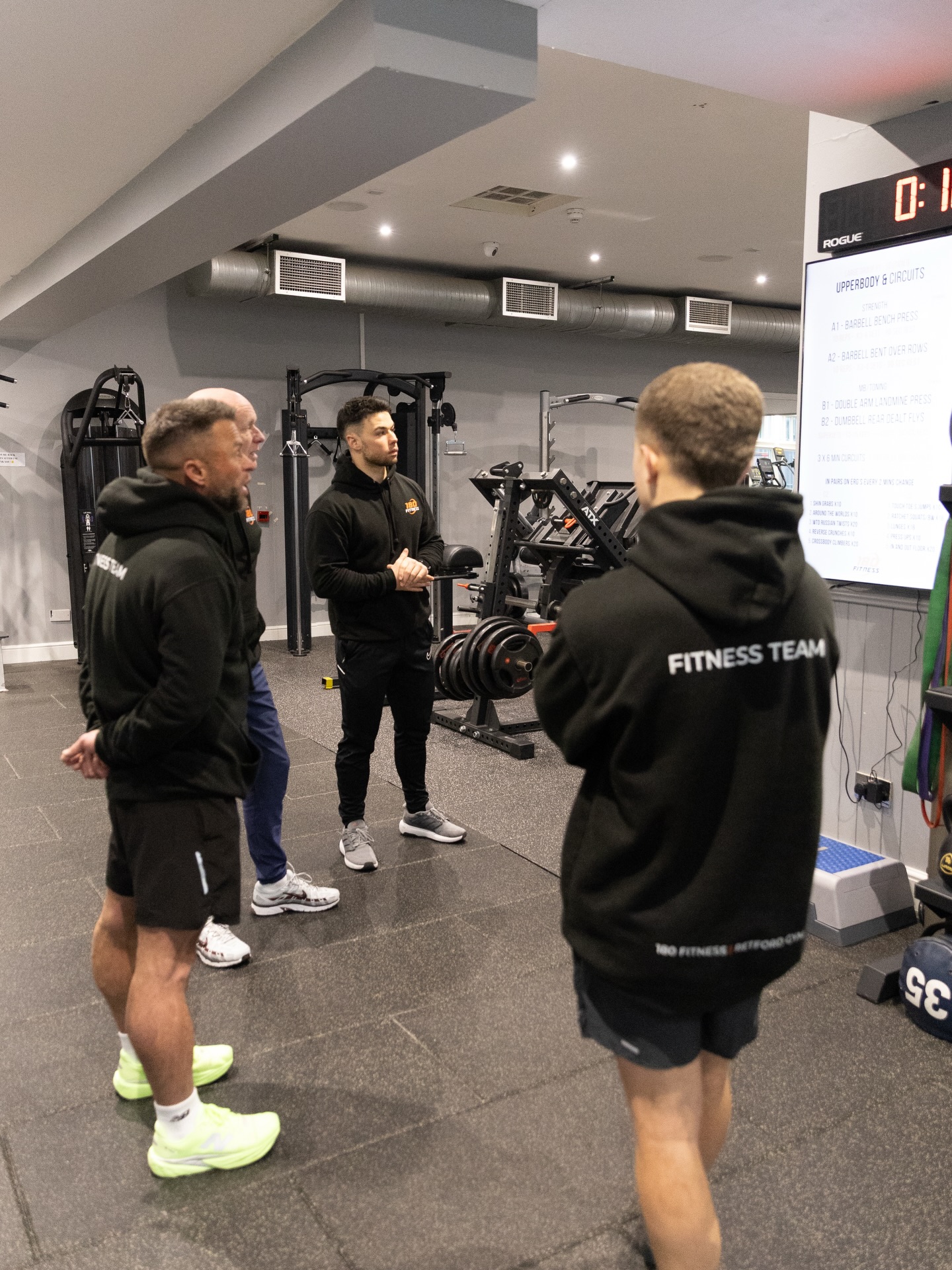 Big things coming 👀🔥
The team got together today putting in the work behind the scenes, building the next phase of the programme… and trust us, it’s looking spicy 🌶️💪
New sessions. New challenges. Same goal - getting you stronger, fitter, and levelling up every single week moving to YOUR personal goals 👊🏼
We can’t wait to roll this out next week… you’re going to love it 😆
Want results but need that extra push? We’ve got you.
Accountability, energy, and a team that’s got your back every step of the way 🫡
Drop us a DM and let’s get you started