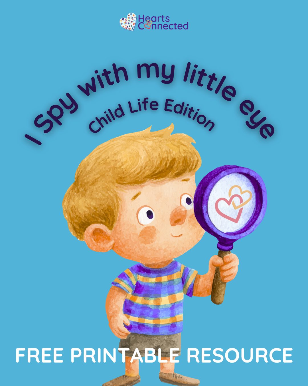 👀 I Spy: Child Life Edition!
Distraction is one of the many tools child life specialists use to help children cope during medical experiences. From procedures to waiting rooms, simple activities can help shift a child’s focus, reduce anxiety, and give them a sense of control. 💜
This I Spy worksheet is a fun way to practice observation, counting, and focus while incorporating familiar medical and play items children may see in the hospital.
🧸 Try it with your child or patient!
• Count how many of each item you can find
• Write the number in the box
• Color the icons as you spot them
How many did you find? Tell us in the comments! ⬇️
#ChildLifeMonth #ChildLife #MedicalPlay #DistractionTools #PediatricCoping #ChildLifeActivities