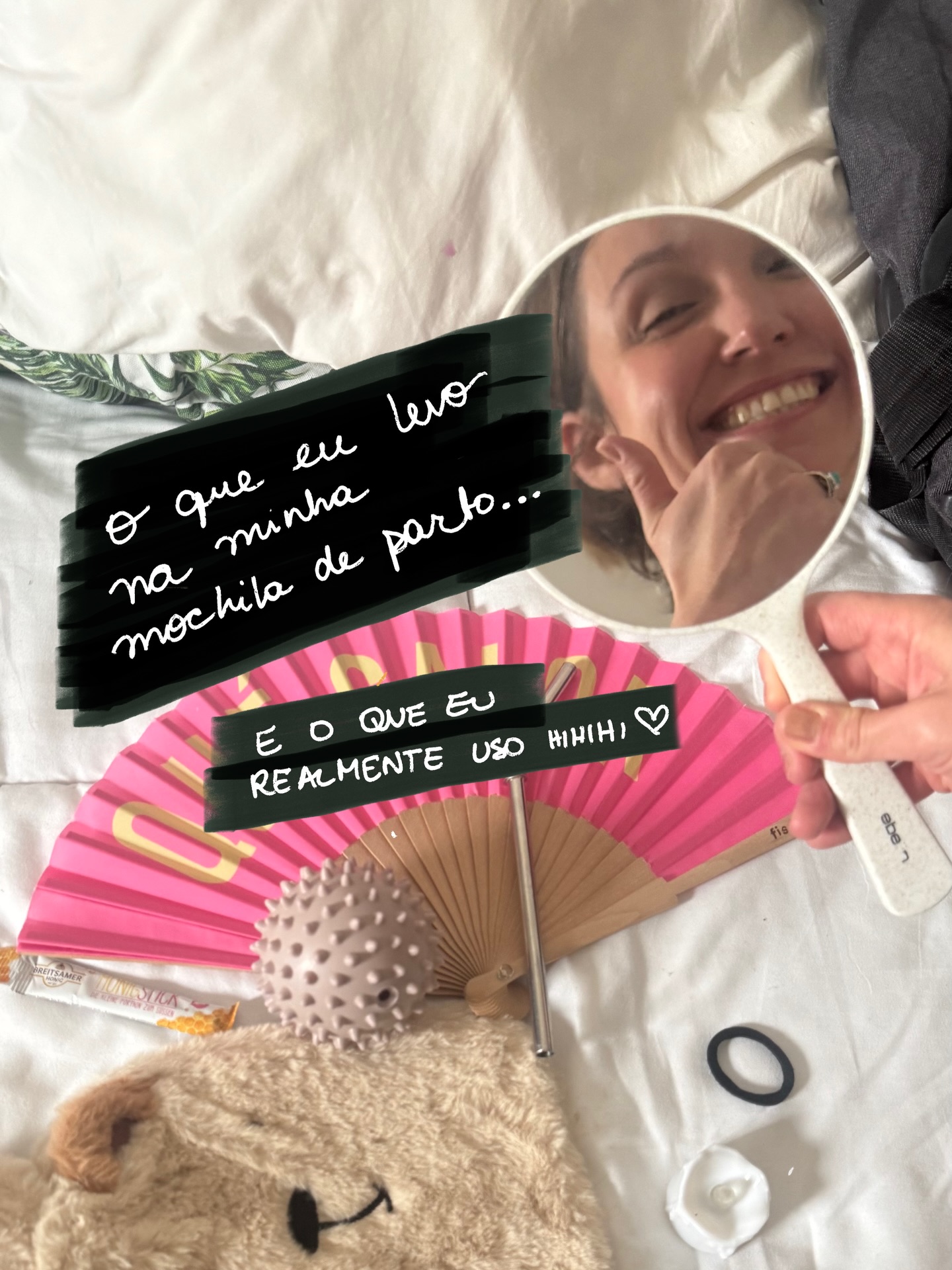 Nem tudo que ajuda no parto é um objeto.
Da doula na Alemanha 😊