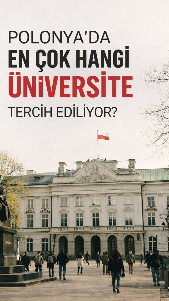 🎓 Polonya’da sadece birkaç bölüm değil…
📊 Tıptan mühendisliğe, işletmeden yazılıma kadar
HER ALANDA EN KALİTELİ ÜNİVERSİTELER seni bekliyor!
🇵🇱 Avrupa’da eğitim artık hayal değil, doğru planla ulaşılabilir bir hedef.
Ama önemli olan 👉
❗ Doğru üniversite
❗ Doğru bölüm
❗ Doğru başvuru süreci
🎯 İşte tam bu noktada biz devreye giriyoruz.
💼 Alanında en iyi okulları, bütçene ve hedeflerine göre sana özel planlıyoruz.
📑 Tüm başvuru ve vize sürecini profesyonel şekilde yönetiyoruz.
🚀 Geleceğini şansa bırakma!
📩 Detaylı bilgi ve en iyi seçenekler için hemen bize ulaş!
www.polonyaakademi.com
+90 312 468 50 30
#polonyadaegitim #yurtdisiegitim #polonyavize #vizedanismanlik