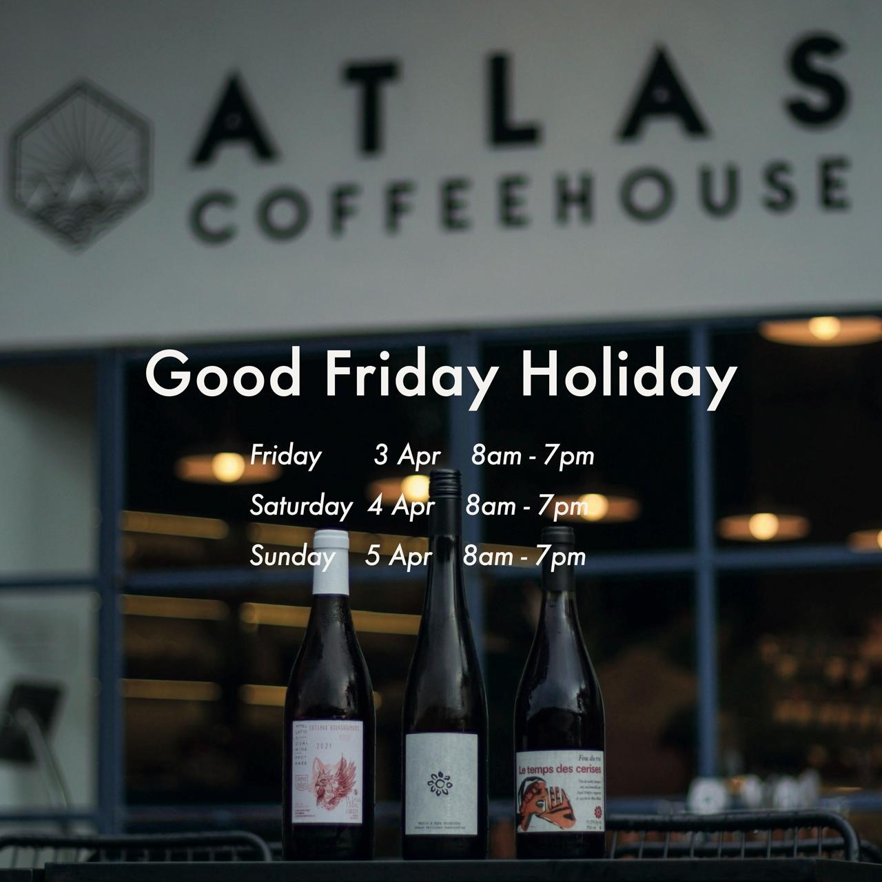 Good Friday ✨ our doors remain open as usual this Easter weekend. Come by and join us for a cosy meal 🤍