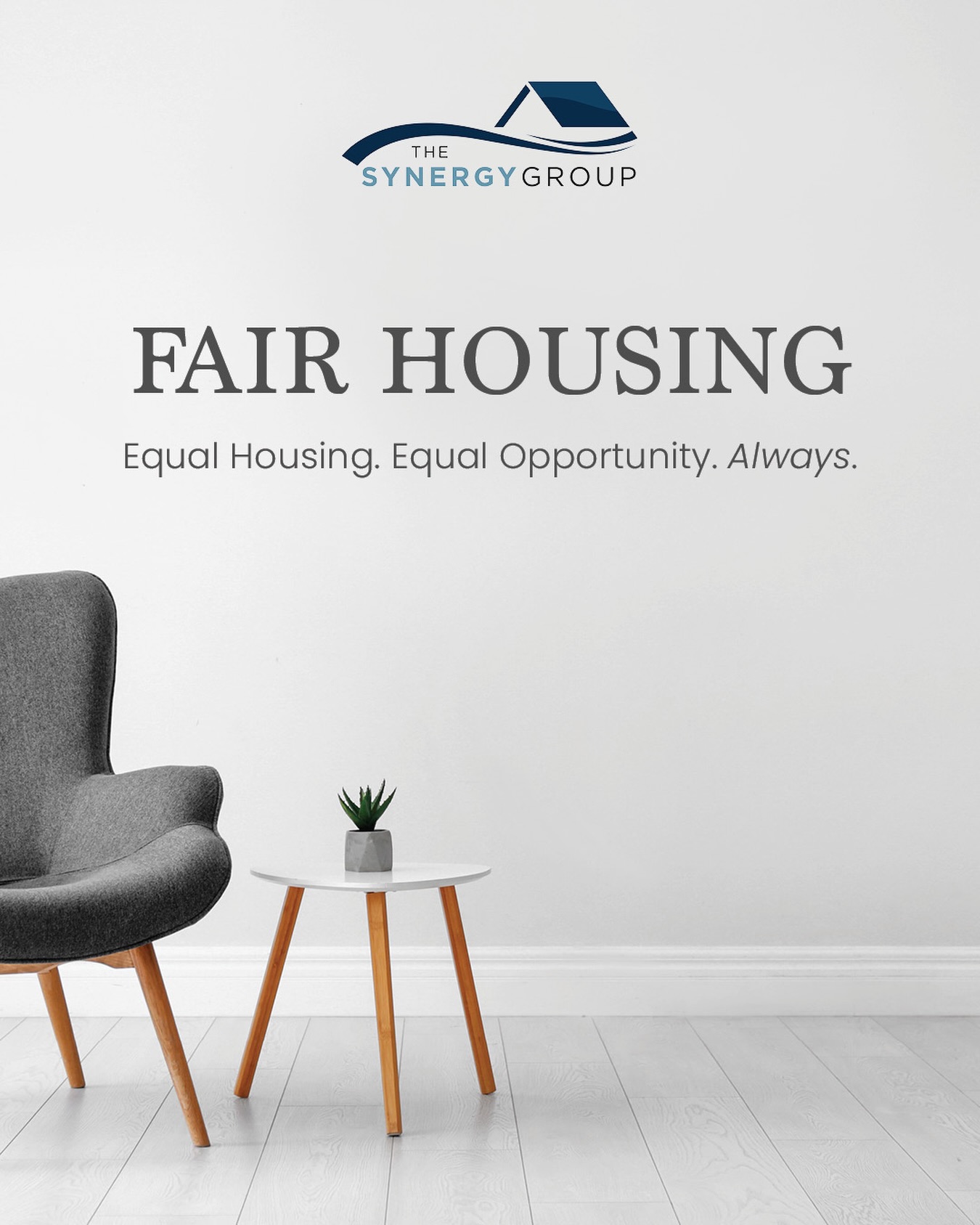 April is Fair Housing Month, and a reminder of our pledge as realtors to provide equal housing opportunities for all š”
At The Synergy Group, we believe every client deserves equal access, transparency, and a fair and equitable home search. Weāre proud to help foster inclusive communities where everyone feels welcome.
This month and every month, we stand for housing without barriers.