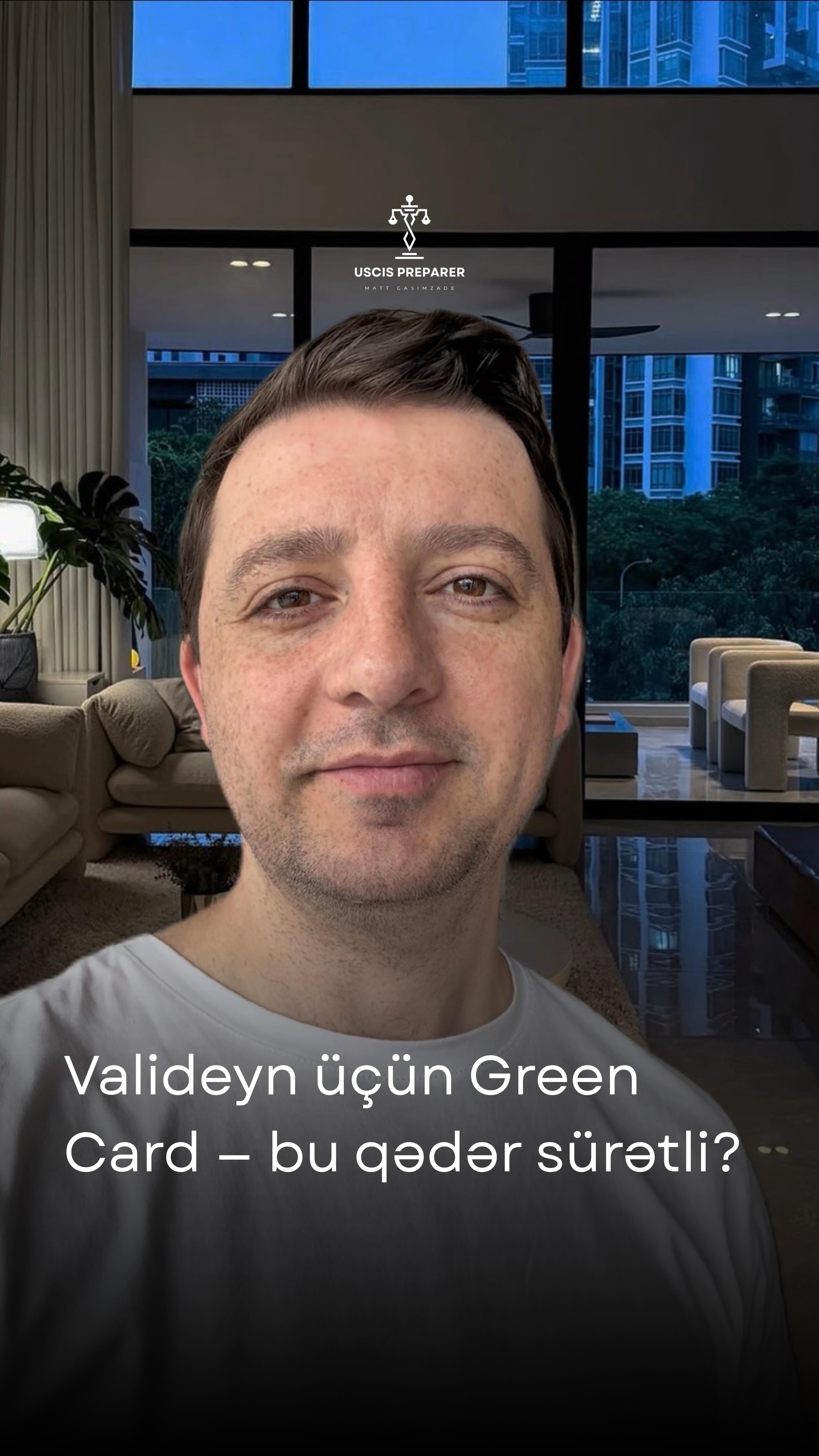 Valideyniniz üçün Green Card almaq düşündüyünüzdən daha realdır 🇺🇸
Cəmi bir neçə ay — və artıq nəticə əlinizdə.
Siz də bu sevinci yaşamaq istəyirsiniz?
Bizə yazın ✉️
Getting a Green Card for your parents is more real than you think 🇺🇸
Just a few months — and the result is already in your hands.
Want the same outcome?
Message us ✉️