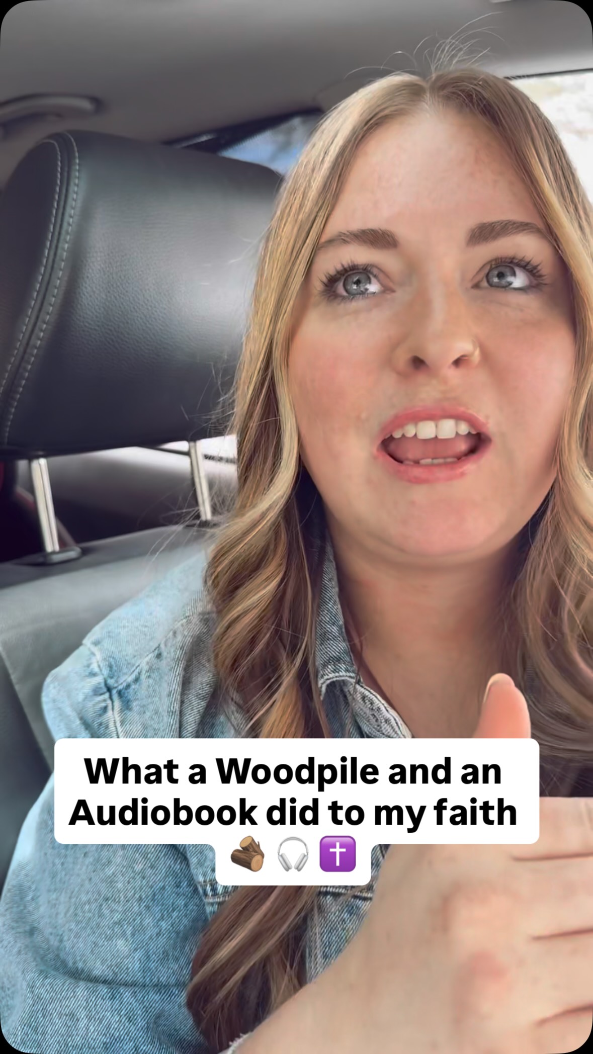What a woodpile 🪵 and an audiobook 🎧 did to my faith ✝️
#faithandwork #theologyofwork #workasworship #christianwomenread #christianauthorsofinstagram
