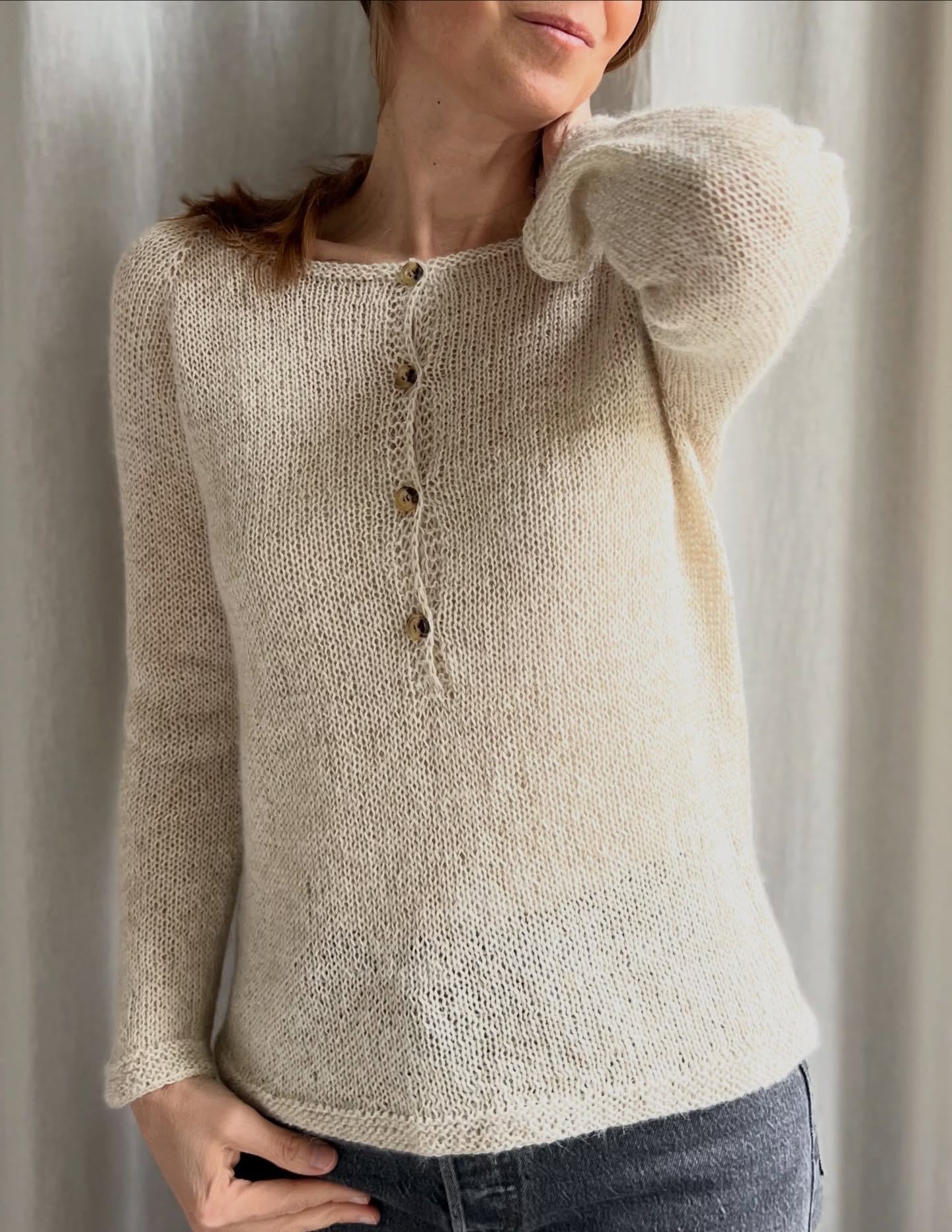 N i g r u m S h i r t P l a c k e t
Delicate placket, eyelet raglan and a flattering slim fit.
Pattern available on Ravelry and at www.refinedknitwear.com
-
-
-
#knit #knitting #strik #refinedknitwear #nigrumshirtplacket