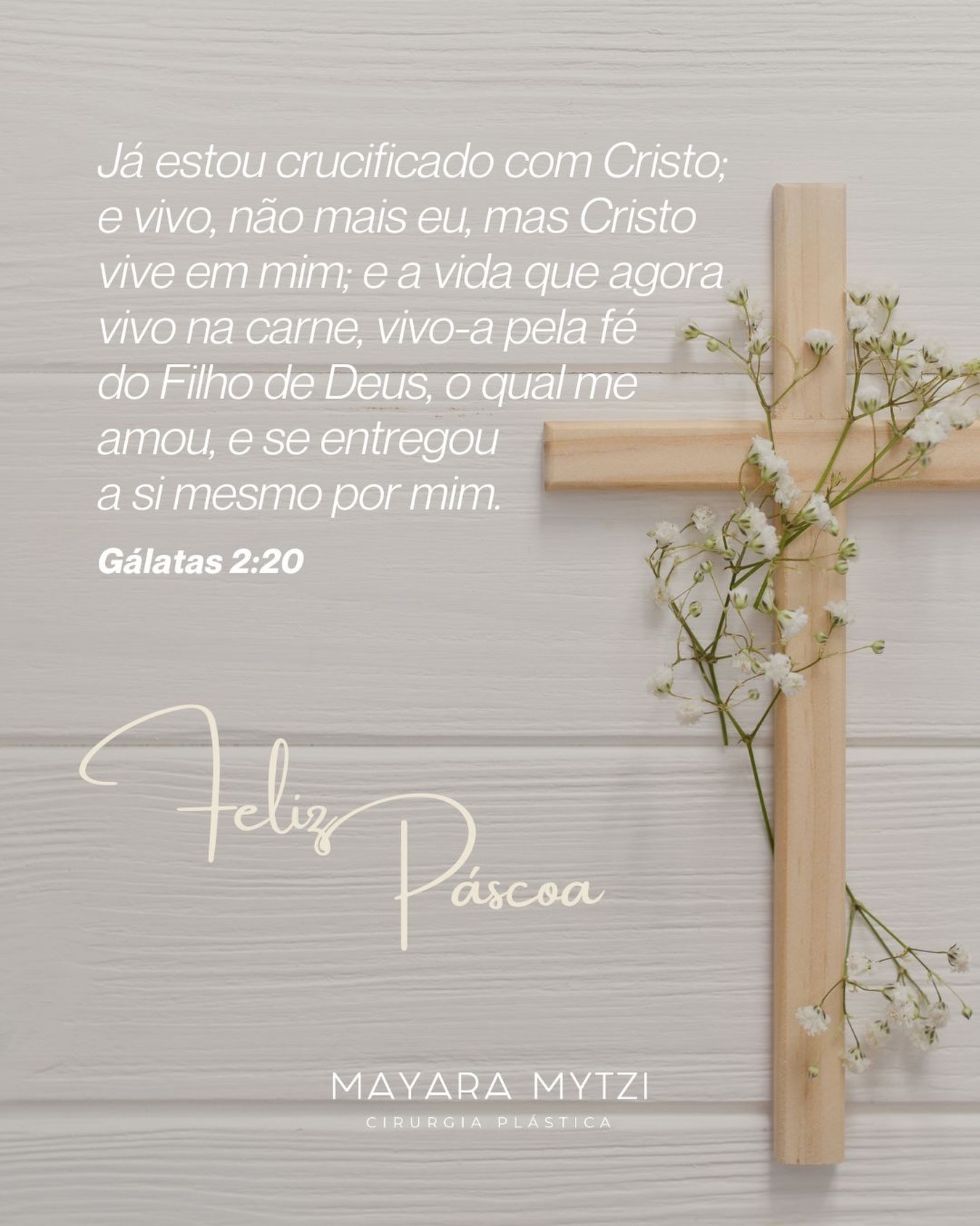 Hoje é dia de lembrar do que realmente importa: amor, fé e recomeço ✨
Que a Páscoa renove a esperança, traga paz ao coração e nos lembre que sempre é possível recomeçar.
Feliz Páscoa 🤍
Mayara