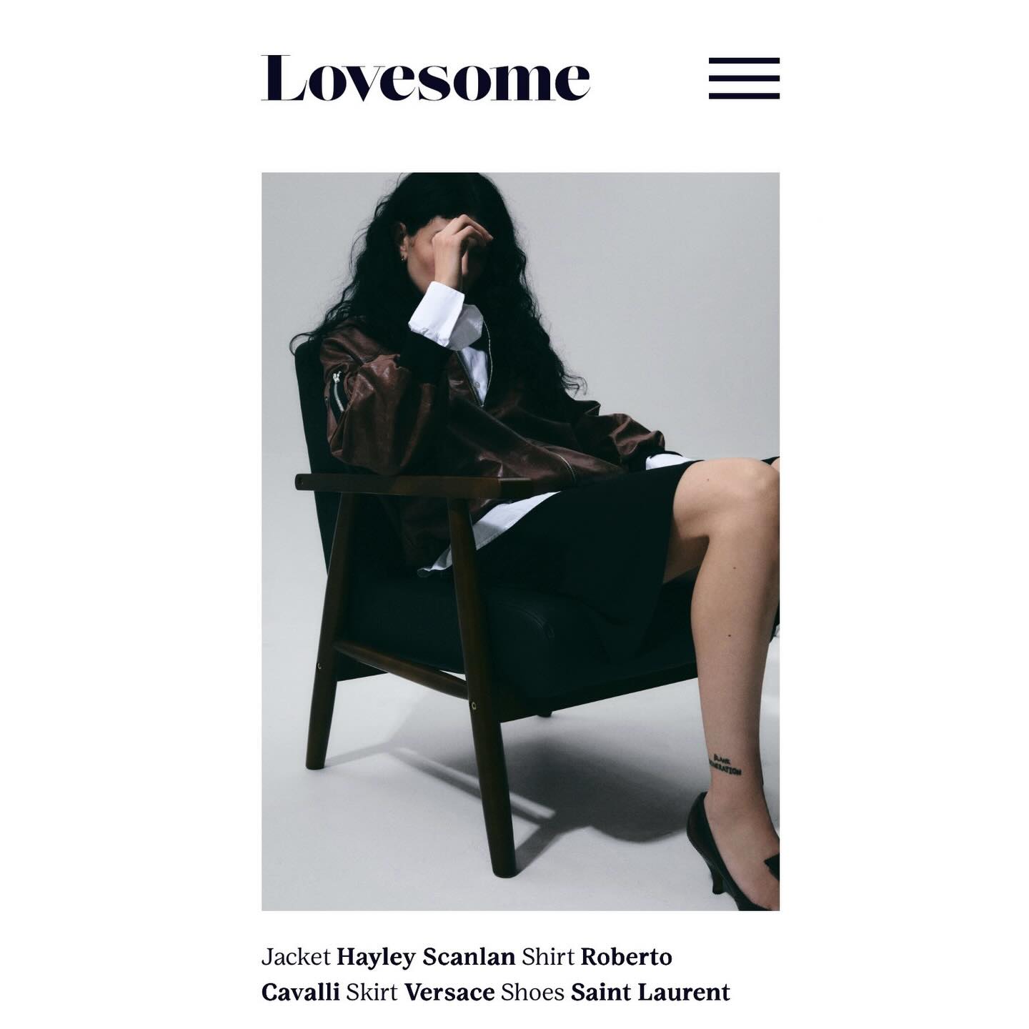 H•S Distressed Brown Bomber Jacket featured in a new editorial for @lovesomemagazine 😎
Stylist @amandablackwoodstylist
Photographer @_donnamcgowan
Model @lucifer_fearfull @modelteamscotland
Thank you for including H•S 😎