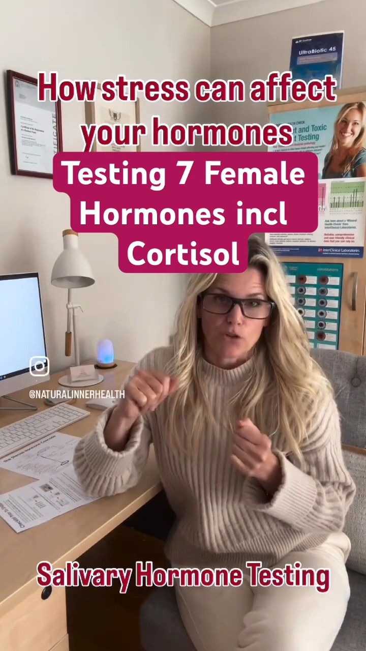 Salivary Hormone Testing & Cortisol’s Impact on the Body
Salivary Hormone Testing offers a deeper look into how your hormones are functioning throughout the day — especially cortisol, the body’s primary stress hormone. When cortisol is high or low, it can influence mood, energy, irritability, PMS, heavy bleeding, painful periods and overall emotional wellbeing.
This test explores the 7 key female hormones — Cortisol, DHEA, E1, E2, E3, Progesterone and Testosterone — giving insight into patterns that may be contributing to menstrual cycle issues or emotional fluctuations. Understanding your hormones can help you make more aligned natural choices for your body, mind and overall wellbeing.
Tammy Miller - Naturopath
www.naturalinnerhealth.com
#hormonalhealth #womenswellness #cortisol #stressawareness #hormonalbalance #salivaryhormonetesting #womenshealthmatters #naturalinnerhealth #tammymillernaturopath #holistichealing #pmsrelief #cycleawareness #mindbodyconnection #painfulperiods #heavybleeding