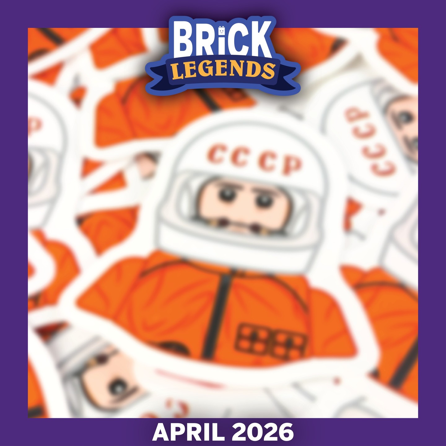💥 The April Legend Bust Sticker is here to join your Brick Legends adventure - Exclusively available at United Bricks in the April 2026 Box!
👉 Subscribe before 15th Apr 2026, 12pm (BST) to claim this Sticker (and MORE!) inside the April 2026 Brick Legends Box!
📦 April 2026 Boxes will start shipping from 20th April 2026 onwards.
-
#BrickLegends #UnitedBricks #ColdWar #CollectorsBox #ForCollectors #Minifigures #ColdWarMinifigure #AFOL #MinifigDrop
