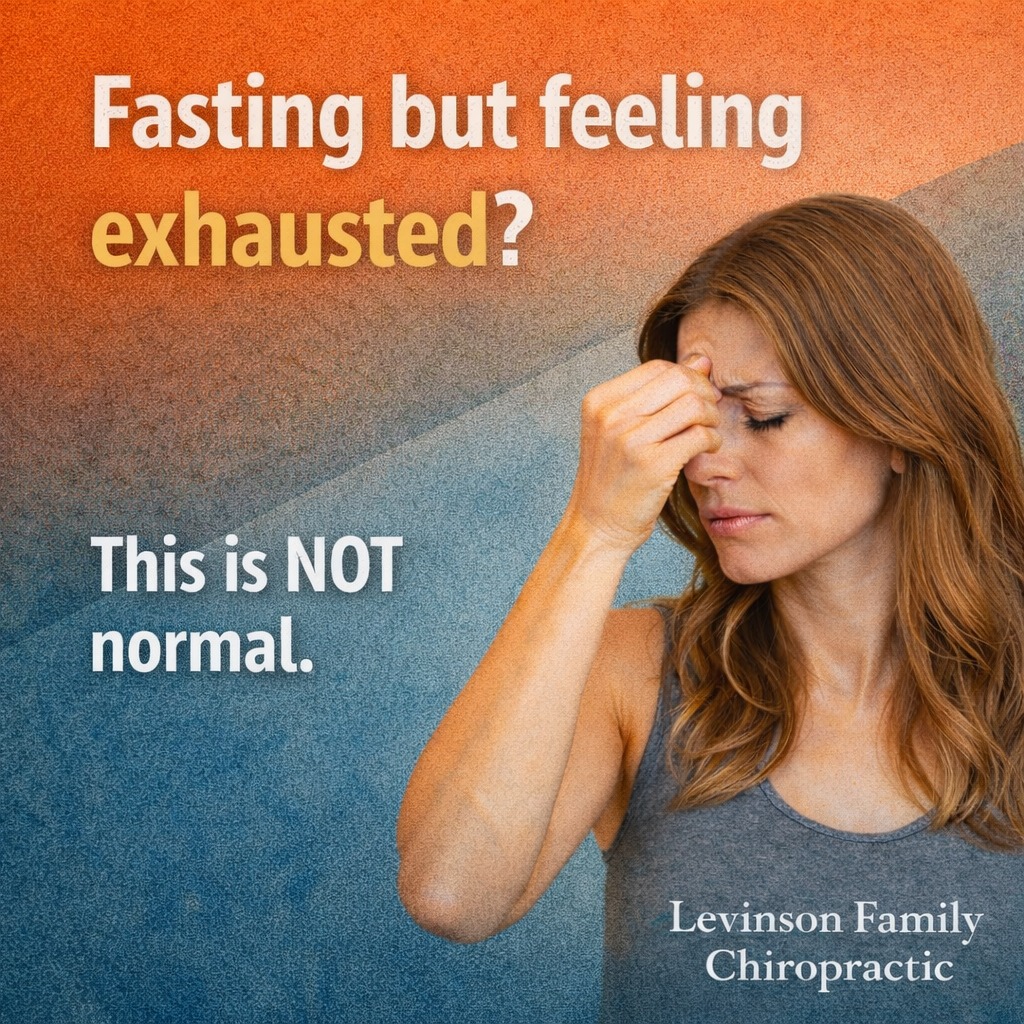 Fasting but feeling more tired? š©
This is where a lot of people get stuckā¦
They start fasting to lose weight and feel betterā¦
but instead they feel:
exhausted
foggy
drained
So they push harder.
Longer fasts.
More discipline.
š Thatās usually where things start going in the wrong direction.
Feeling tired while fasting is not something to ignore.
Itās your body giving you feedback.
And if you understand what itās telling you⦠everything changes.
I broke this down in a simple way so you can actually see whatās going on and what to do next š
https://www.levinsonchiro.com/single-post/why-fasting-is-making-you-more-tired-and-how-to-fix-it
If youāve been stuck or not feeling right while fasting, call our office at (330) 928-3420 š
Follow for simple, real strategies that actually work šŖ
#fasting #intermittentfasting #fatloss #weightlosshelp #metabolism #hormonehealth #naturalweightloss #holistichealth #fatlosstips #healthtips #wellness #akronohio #cuyahogafalls #functionalhealth #weightlossjourney #healthcoach #biohacking #fatlossjourney #weightlosstips #wellnesstips