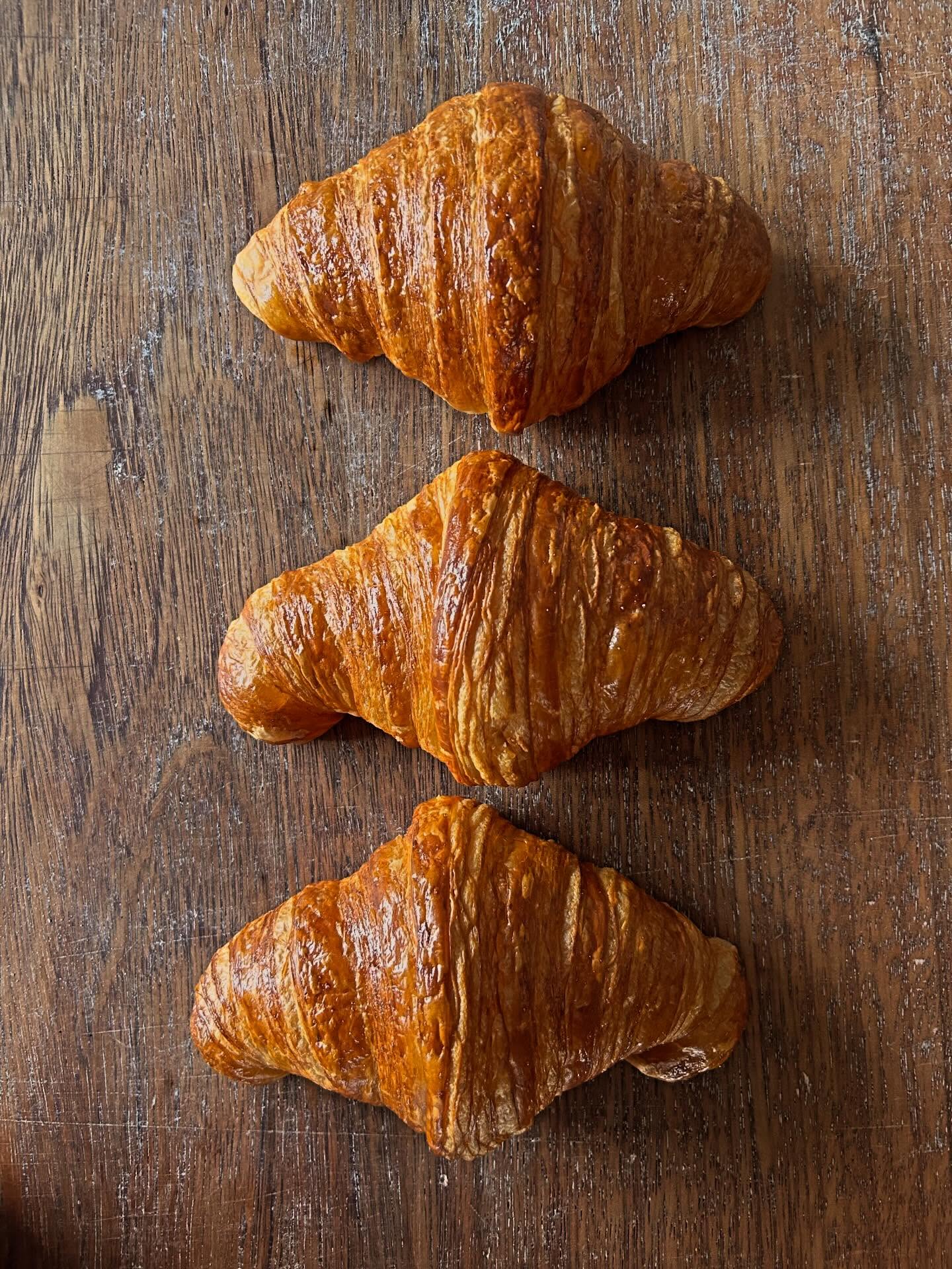 Croissants en su mejor momento !