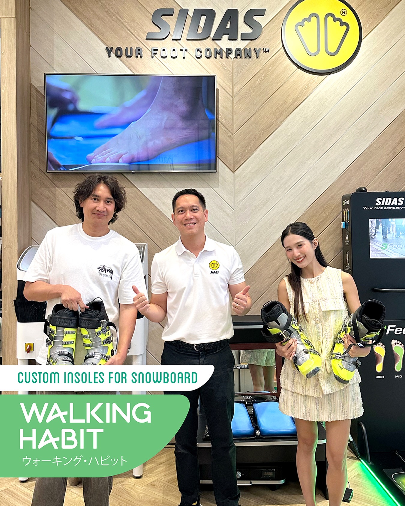 Custom Insoles สำหรับบูทสโนว์บอร์ด
สายแข็ง Alpine Hard Boots 🏂
อยาก carve ให้คม แบบมั่นใจทุก edge
เริ่มจาก “ฐานที่มั่นคง” ใต้ฝ่าเท้า
ฟิตพอดี ซัพพอร์ตตรงจุด
คุมบอร์ดได้แม่นยำขึ้นทุกการเคลื่อนไหว
ดูแลและฟิตติ้งโดย
คุณพี – Head of SIDAS Insole Specialist Thailand
ขอบคุณคุณ @marisajah @tudeskiece ที่ไว้วางใจให้ WALKING HABIT ดูแลครับ 🙏
—
#sidasthailand #walkinghabit #custominsoles
#สกี สโนว์บอร์ด