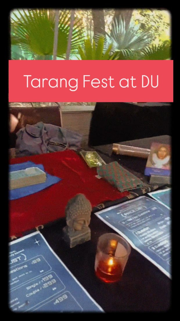“I manifested this… and then lived it in 48 hours.” ✨
2 days. 100s of souls. One vision come alive.
For the longest time, I’ve been visualising this—
sitting across people, reading energy, connecting in real life… not just through a screen.
And this week, it finally happened. 🧿
Exhibiting at Tarang (annual flagship fest at Ramjas College, Delhi University) wasn’t just putting up a stall… it was an experience I’ll carry for a long time.
Reading for 100s of students, holding space, witnessing your stories—it was intense, beautiful, and deeply fulfilling.
What stood out the most?
Connecting with Gen Z … they’re aware, curious, and truly seeking truth. And that gave me so much hope. 🤍
The love, the conversations, the connections—unreal.
This wasn’t just exposure… it was alignment.
And none of this would have been possible without my constant support and partner in this journey,@holistic.astro.healer Kirti di—you held it all together. 🫶
From visualising it… to living it.
More of this. Always. 🌙
#tarotreadingdelhi #manifestationjourney #Tarotstall #tarotforgenz #collegefest