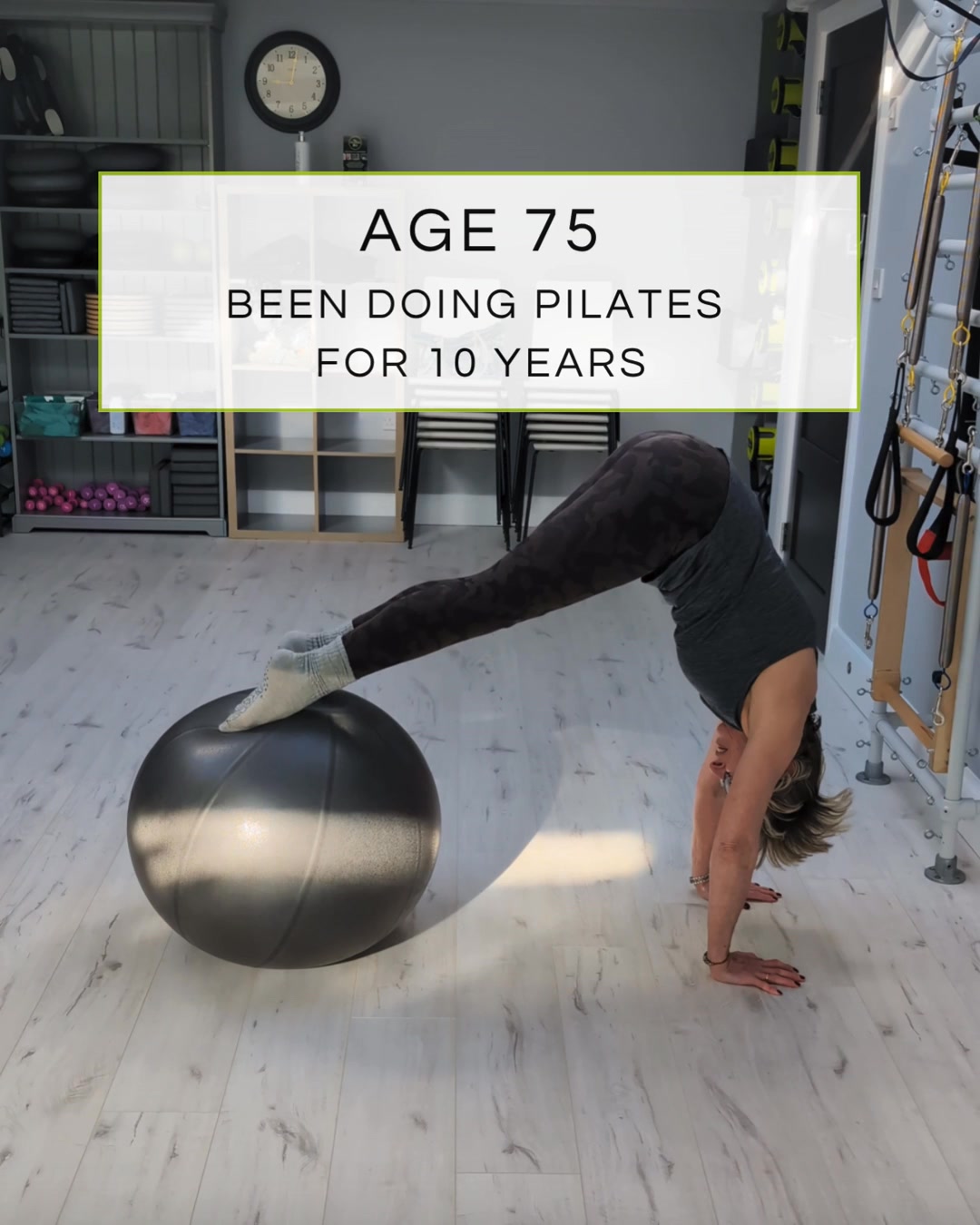Think you’re too old for Pilates? Take a look at this!! A lady who has been coming to us for 10 years since she was 65 …. she’s now 75 and is in our level 3+ class!!! 😍💪😍💪😍💪
#pilatesmobility #corestrengthpilates #ageisjustanumber😉 #pilatesforlife