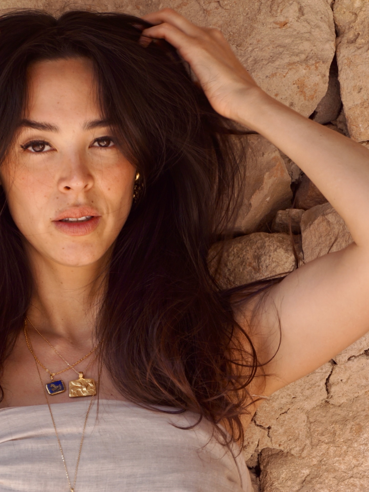 Gold that feels worn by time.
Blue that holds depth and stillness.
Nothing here is loud…
yet everything is felt.
This is how she adorns herself
#chandracollections #byzantiumcollection #lapislazuli
#ancientinspired #talismans