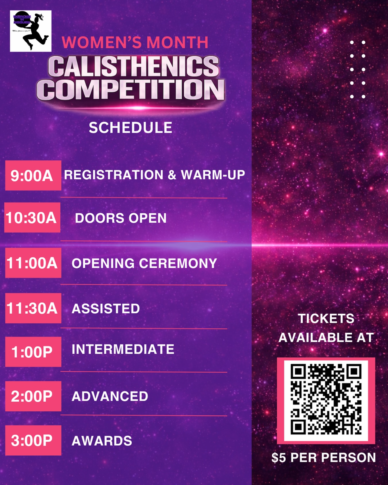 We’re officially 4 days away from the big day! Competitors from across the state and beyond are locked in and ready to go!💪🏾 Come cheer them on LIVE- $5 entry fee. Scan code or click link in bio for tickets. 🎟️ #fyp #springfieldma #calisthenics #fitness