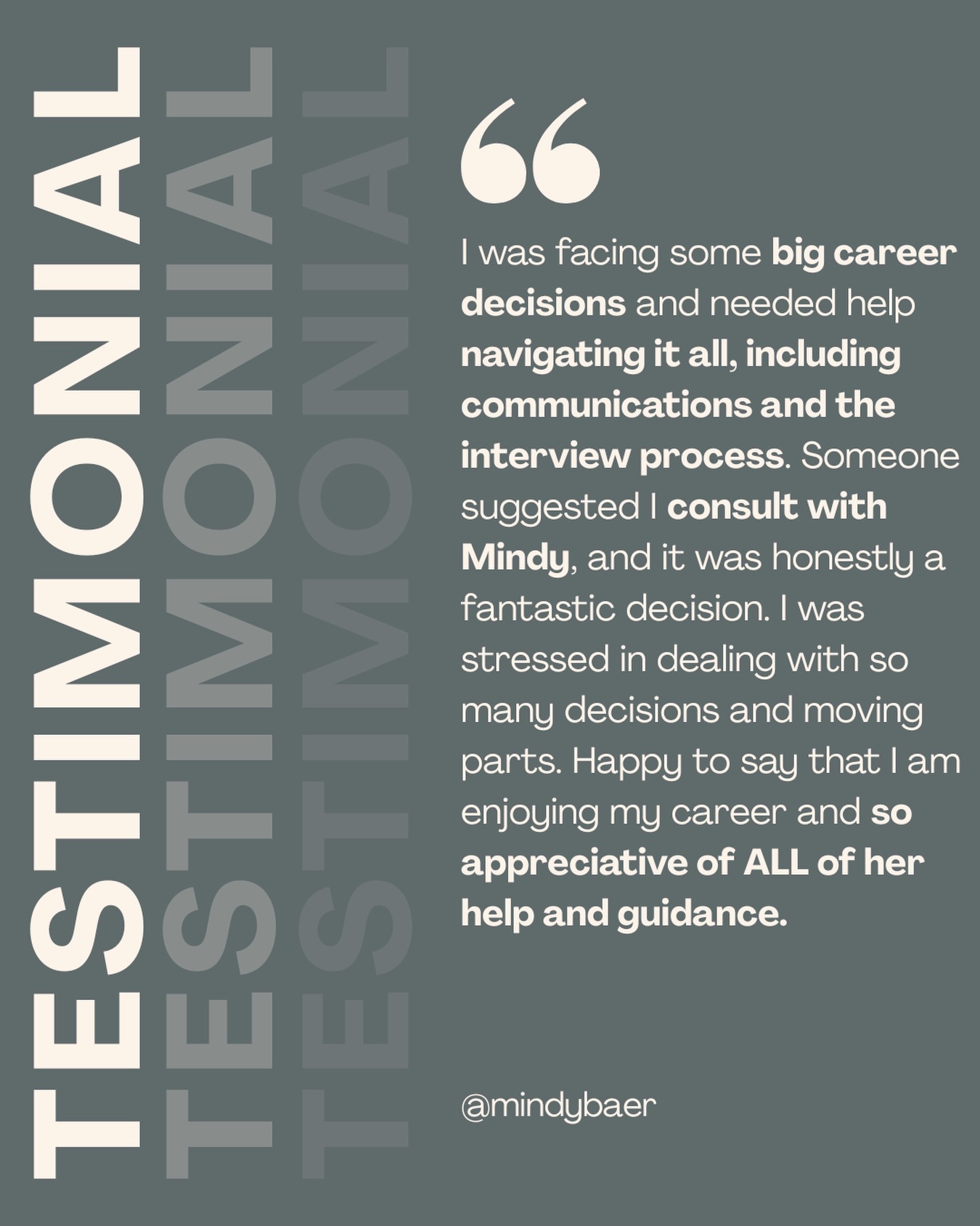 Sometimes the missing piece isn’t knowing what you want. It’s knowing how to walk into a room and communicate it clearly, under pressure, in real time.
Interview skills. Presence. Saying the right thing at the right moment without second-guessing yourself on the way out.
That’s coachable. And when it clicks, everything changes.
DM me if you’ve got a big conversation coming up. Let’s make sure you’re ready for it!
#ClientWins #LifeTakeTwo #Confidence #ClarityMatters #MindyBaerVoice MagicWithMindy