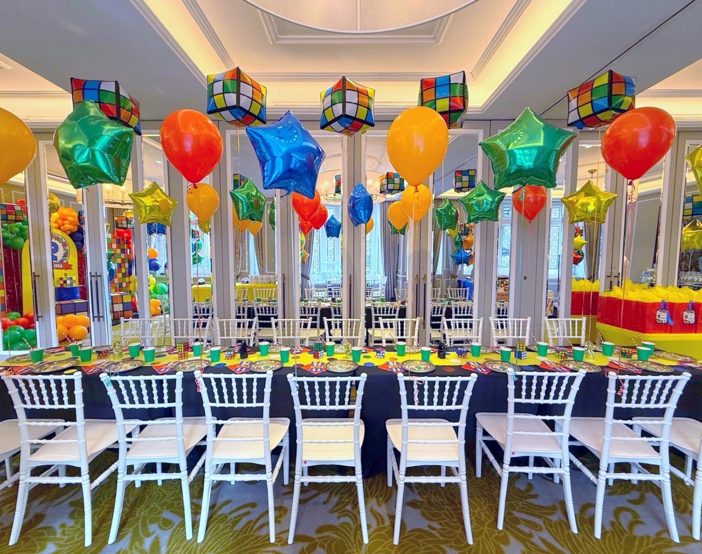 🎈💙 Rubiks Cube Party 💚🎈
*
*
#themedbirthday #partystyling #partystylinglondon #childrensbirthday #partyplanning #londonkids #londonmums #rubikscube #rubiks #childrenspartylondon #kidspartylondon #rubikscubeparty #rubikscubetheme #puzzleparty #eventdesign #partydecorlondon #birthdaypartyideas #partyplanning #partyplanner #partystyling #birthday #birthdayfun #kidsinlondon #londonkids #birthdaydecor #themedparty #bespokeparty #balloons #paperdisco #liquidbears