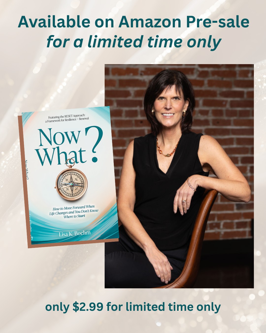 I'm so excited to share my new book with you!
Comment "NOW WHAT" below and I'll DM you the link to check it out!