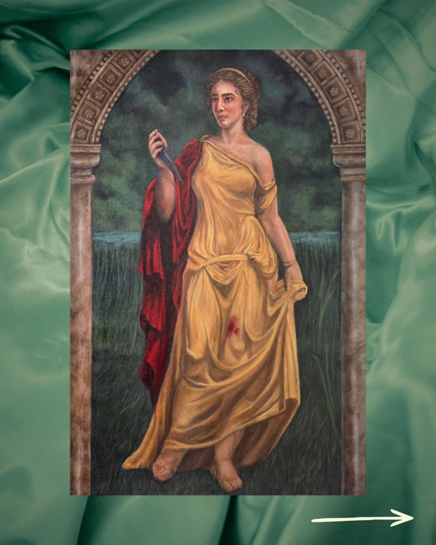 🎭 Shakespeare Saturday 🗡
Portia, proof that courage doesn’t need a crown, only conviction.
#shakespeare #femaleartist #portraitpainting #shakespearesfallenwomen
#oilpainting