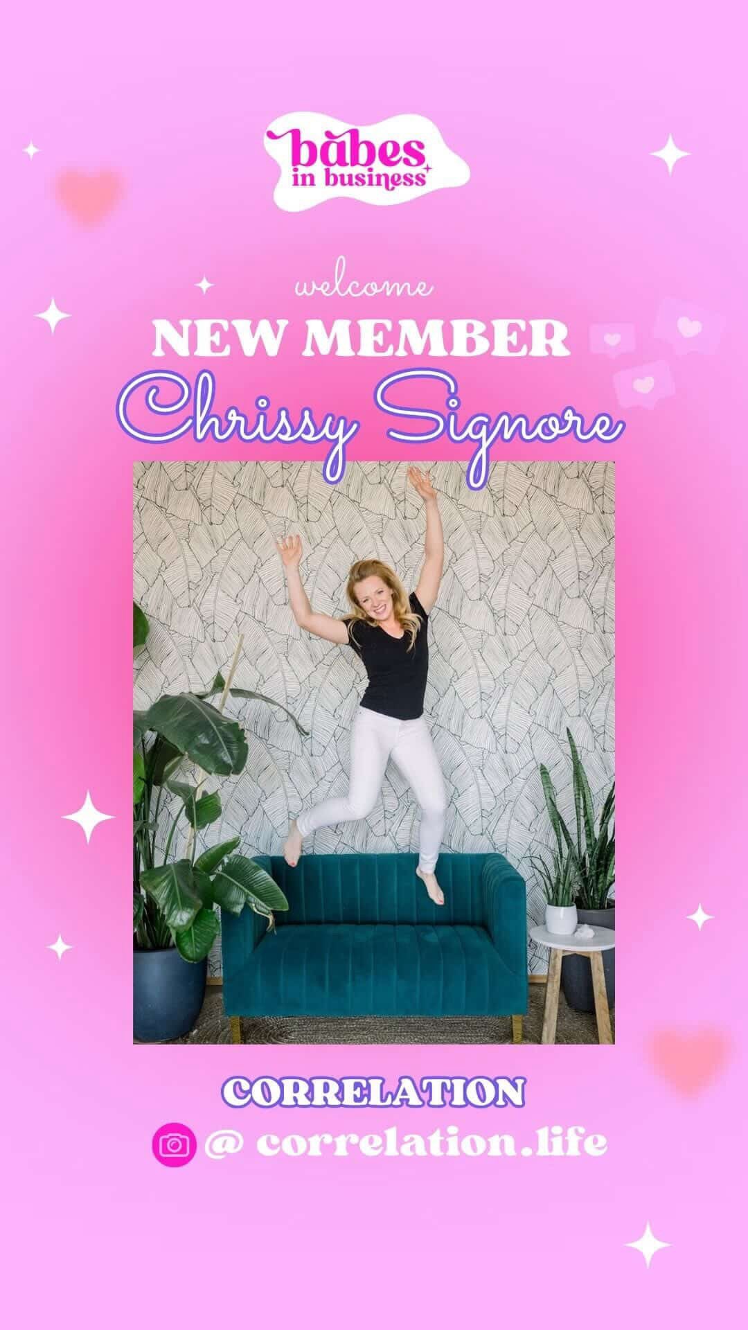 Please welcome new member Chrissy, founder of Correlation 🤍
Chrissy helps individuals and organizations navigate seasons of change with practical, sustainable support that fits real life.
That might look like burnout, new motherhood, returning to work, stepping into a new role, or simply reaching a point where what used to work isn’t working anymore.
Because so many of these transitions don’t come with a clear playbook — and lasting change doesn’t come from doing more, but from having the right support, systems, and habits for the season you’re in.
Through coaching, corporate wellness, speaking events, postpartum support, and curated wellness experiences, Chrissy helps people build habits and systems that feel realistic, personal, and sustainable — supporting well-being, resilience, and performance in a way that actually fits.
We’re so happy to have her in the Babes in Business community ✨