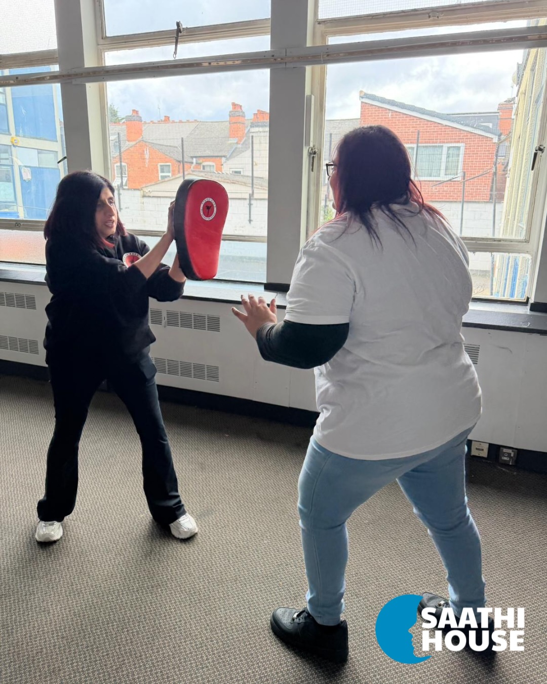Pictures from our first self defence class 💥
Led by Gulshen from @strikebackdefence it was an empowering session focused on building confidence, awareness and practical skills
Our second workshop is coming up on 14th April, don’t miss it! To register, email tiffany@saathihouse.org
Funded by @heartofenglandcf