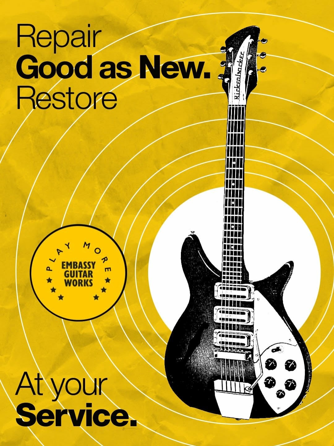 🎸 Free Guitar & Bass Repair Workshop (April 11, 1–3pm)
Got a guitar or bass that needs some love?
Drop in and learn how to restring your instrument with the support of Mikey from Embassy Guitar Works. We’ll guide you step-by-step so you can do it yourself next time.
No experience needed, just bring your instrument and we’ll help you get it sounding its best.
🎸Strings and tools provided free!
🎸Limited spots. Arrive early to secure your spot!
This workshop is part of the Polyphonic Final Showcase day on April 11.
We’ll also be running a second free workshop exploring found sounds, looping and sampling, plus a live concert showcasing original music created by young people from the program. Watch this space for more info!
All free, all welcome.