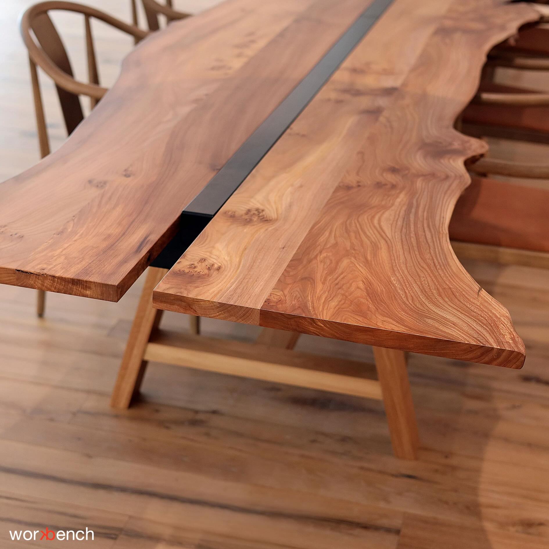 Workbench Earth Table: Unique Design, Natural Materials.
Workbench’s signature range for the corporate furniture market celebrates the earth’s untainted materials and pairs them with a unique Workbench table design.
The table features beautiful stone to lively waney edge solid timber tops with our distinctive fluted base.
Earth has been designed in hardwearing materials to maximise the product lifespan. This provides an opportunity to introduce a wide range of natural and sustainable materials into the design to suit a client’s requirements.
You can see Earth at our London Showroom,
3 Sutton Lane, London, EC1M 5PU
Designed by us, tailored by you
#materialsfromtheearth #timber #stone #furniture #meetingtables madeinbritain
