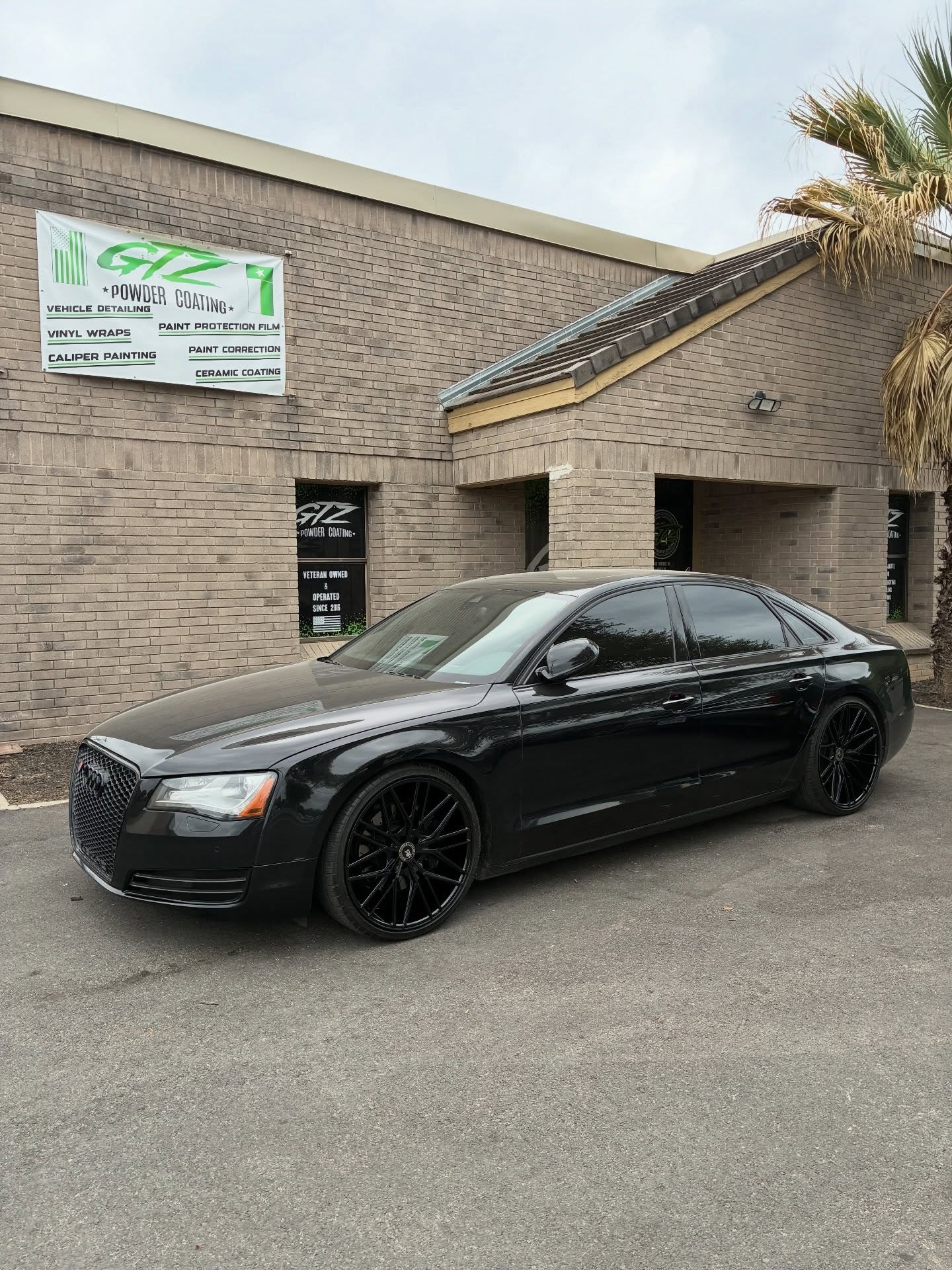 Audi wheels coated up in Pearl Black
#gtzfullvehicledropoffservice #gtzpowdercoating #powdercoat #powdercoated #sanantonio
GTZ Powder Coating & Auto Styling
7819 Fortune Drive Suite 101
San Antonio, Texas 78250
Call/Text 210-627-5273
š Powder Coating
š Paint Protection Film
š Vehicle Detailing
š Vinyl Wraps
š Window Tint
š Chrome Deletes
š Caliper Painting
š Paint Correction
š Ceramic Coating
š High Temp Ceramic Coating