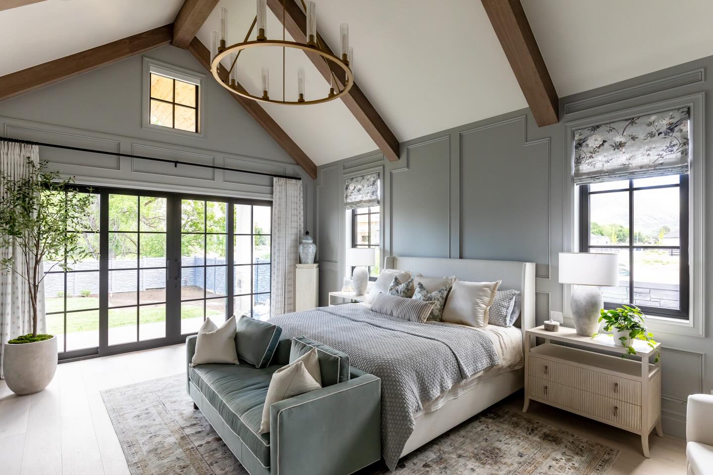 Layers of warmth, subtle color, and intentional detail.
This primary suite was designed to feel calm the moment you walk in—where beautiful trim work and soft textures create a space that feels both elevated and effortless.
A true retreat from the everyday.
#primarybedroom #masterbedroom #masterbedroomdesign #bedroominspo #bedroom