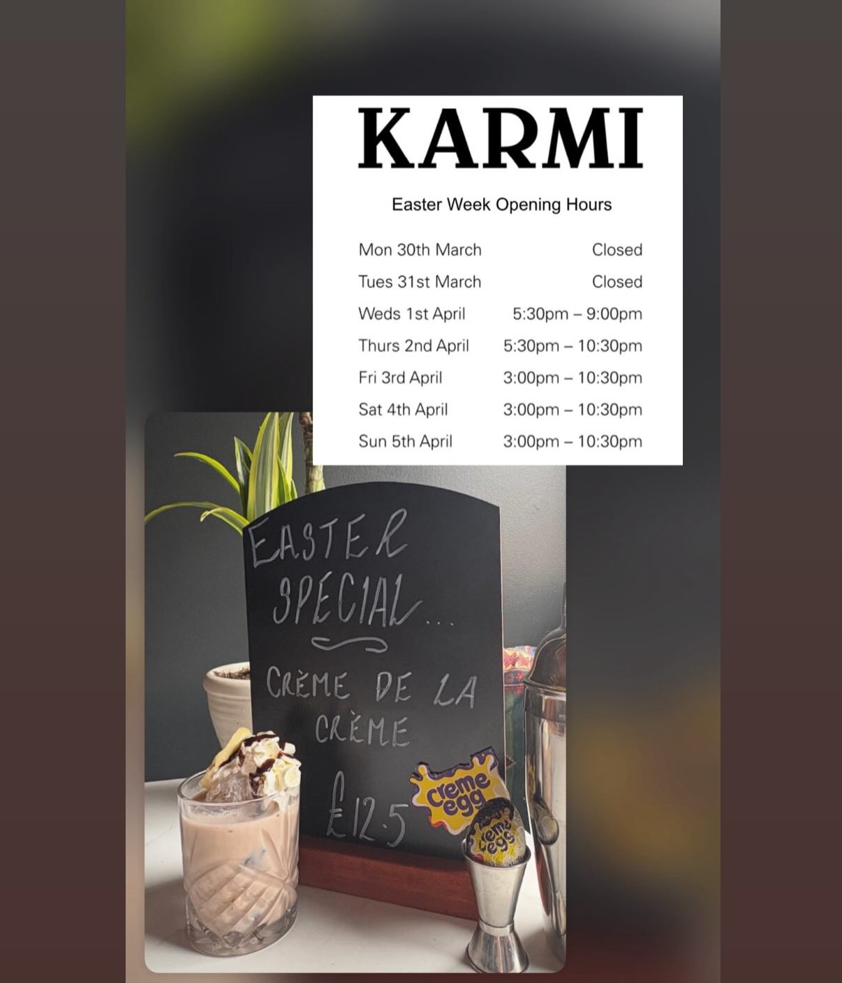 @karmi_bar are treating us this weekend with a very decadent, crème egg inspired cocktail …. Whilst stocks last 🐣
Our newest bar on The Butchery has already had rave reviews. We do recommend you book but you never know when passing, there may be a seat ready for you to try a cocktail or two 🍸
From coffee and cake to cocktails and culture.
From river walks to reformer Pilates.
There’s something for everyone in Sandwich.
📍 #whatthreewords: Catching · Intrigued · Analogy
#VisitSandwich #SandwichTown #eastercocktails #karmibarsandwich