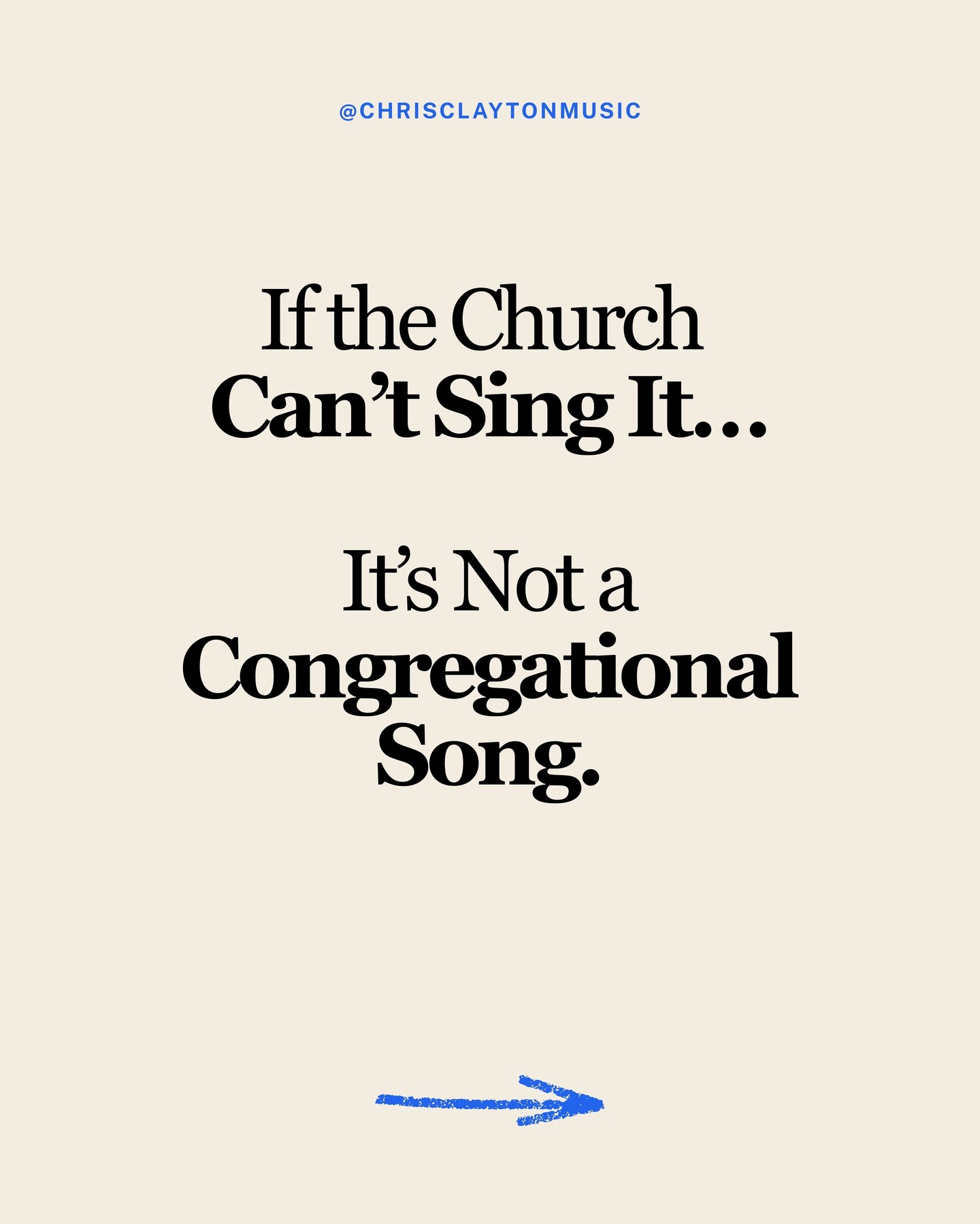 A song can sound incredible in the writing room yet struggle with a congregation.
Congregational worship has a different goal: participation. The best worship songs invite the whole Church to sing.
Crafting Songs That Serve the Church — Week 4 of 6
Follow along if you’re writing songs for the Church.