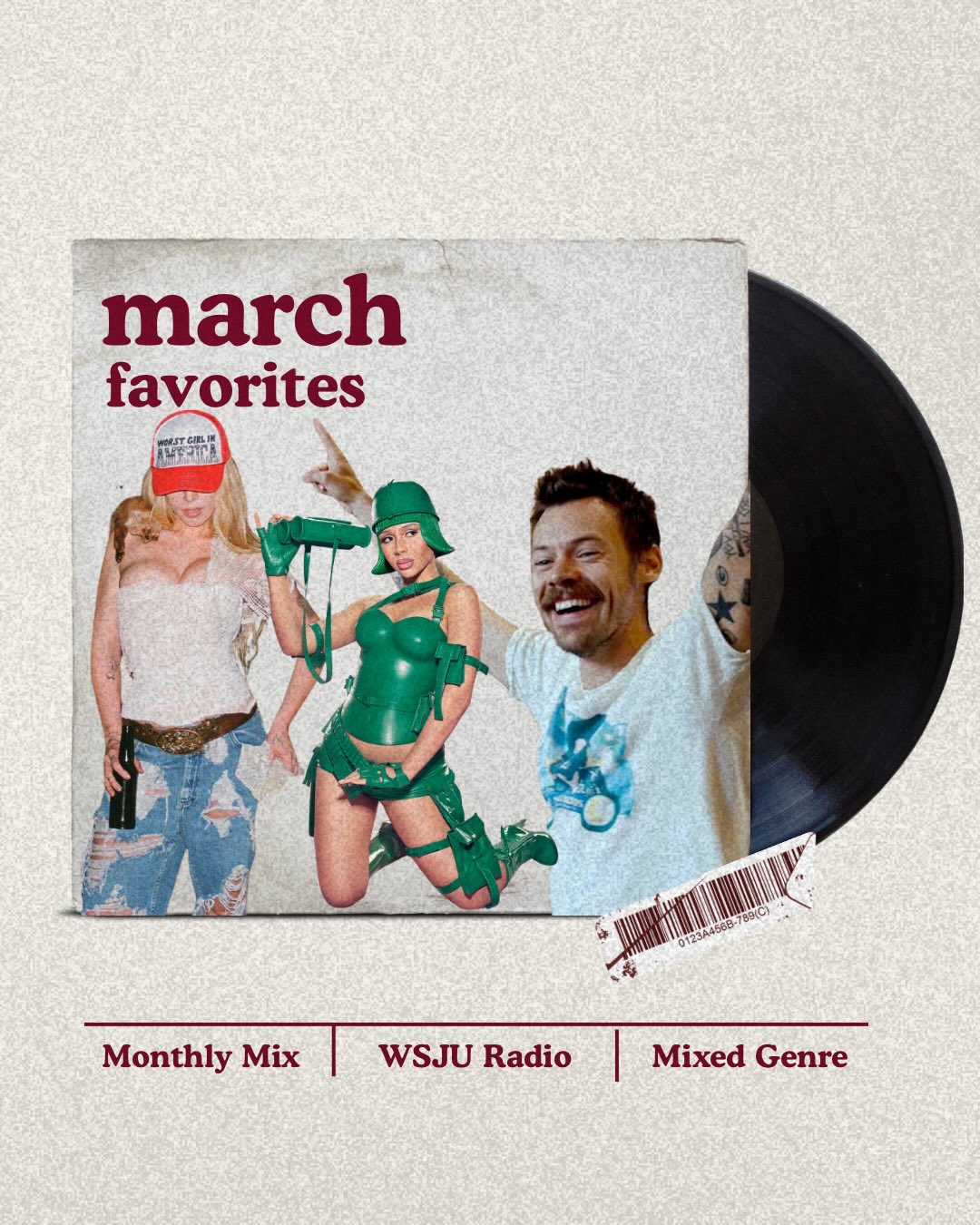 march was filled with such great hits and here is our compilation of our editors favorite tracks from the month! 🎶
you can officially take a listen to this playlist on our apple music and spotify starting next week!
#newmusic #collegeradio #pop #music #playlist