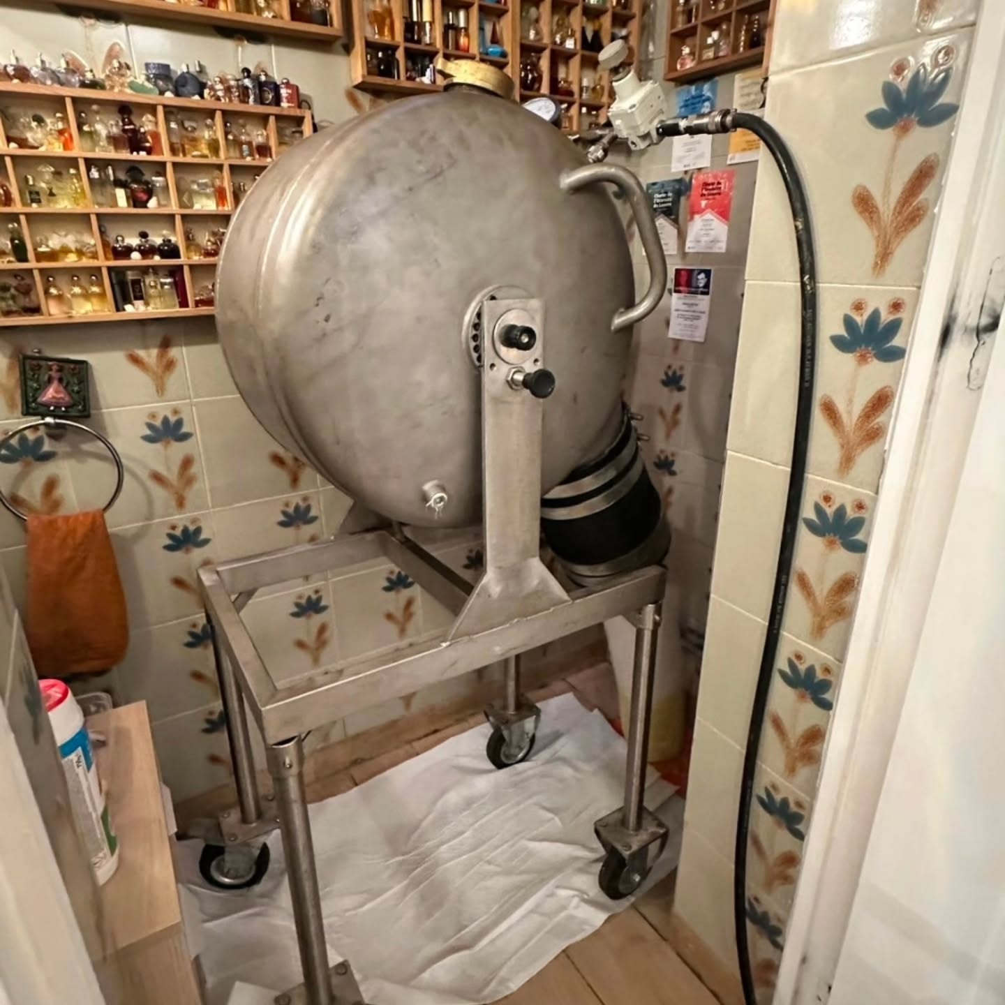 Chemisage 10ml 3d tractée 100/150 et réouverture de 3 piquages