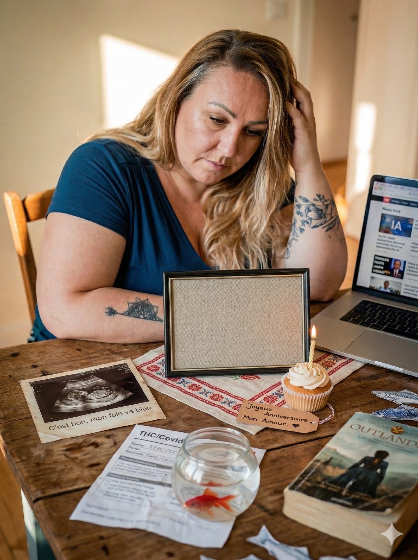 C'est le 1er avril. Et cette année, je n'ai pas de blague. 🐟
Chaque année, mon cerveau en arborescence rivalise d'imagination. La fausse échographie, le test sanguin positif au THC, l'invitation de Sam Heughan... J'adorais vous faire rire.
L'année dernière, j'ai lancé un faux "coaching télépathique". Résultat ? On m'a demandé comment s'inscrire en DM ! 🤯
Aujourd'hui, avec l'IA et les promesses lunaires qu'on voit passer sur le web, c'est le 1er avril tous les jours. On ne sait plus ce qui est vrai. Comment parodier un monde devenu sa propre caricature ? Je n'ai plus envie de rajouter du faux au faux.
Avant que les calendriers ne changent, la nouvelle année se fêtait le 1er avril. C'était le printemps, la renaissance (le fameux Nouvel An Alsacien de ma région de cœur !). 🥨
Alors aujourd'hui, je reviens à l'essentiel. À la vérité absolue.
Aujourd'hui, c'est l'anniversaire de l'amour de ma vie. Cet homme merveilleux qui me soutient, qui aime la femme imparfaite que je suis, et avec qui j'ai la chance inouïe de partager ma vie.
Pas de fausse offre aujourd'hui. Pas de filtre. Juste du vrai. Juste de l'amour.
Joyeux anniversaire mon amour. ❤️