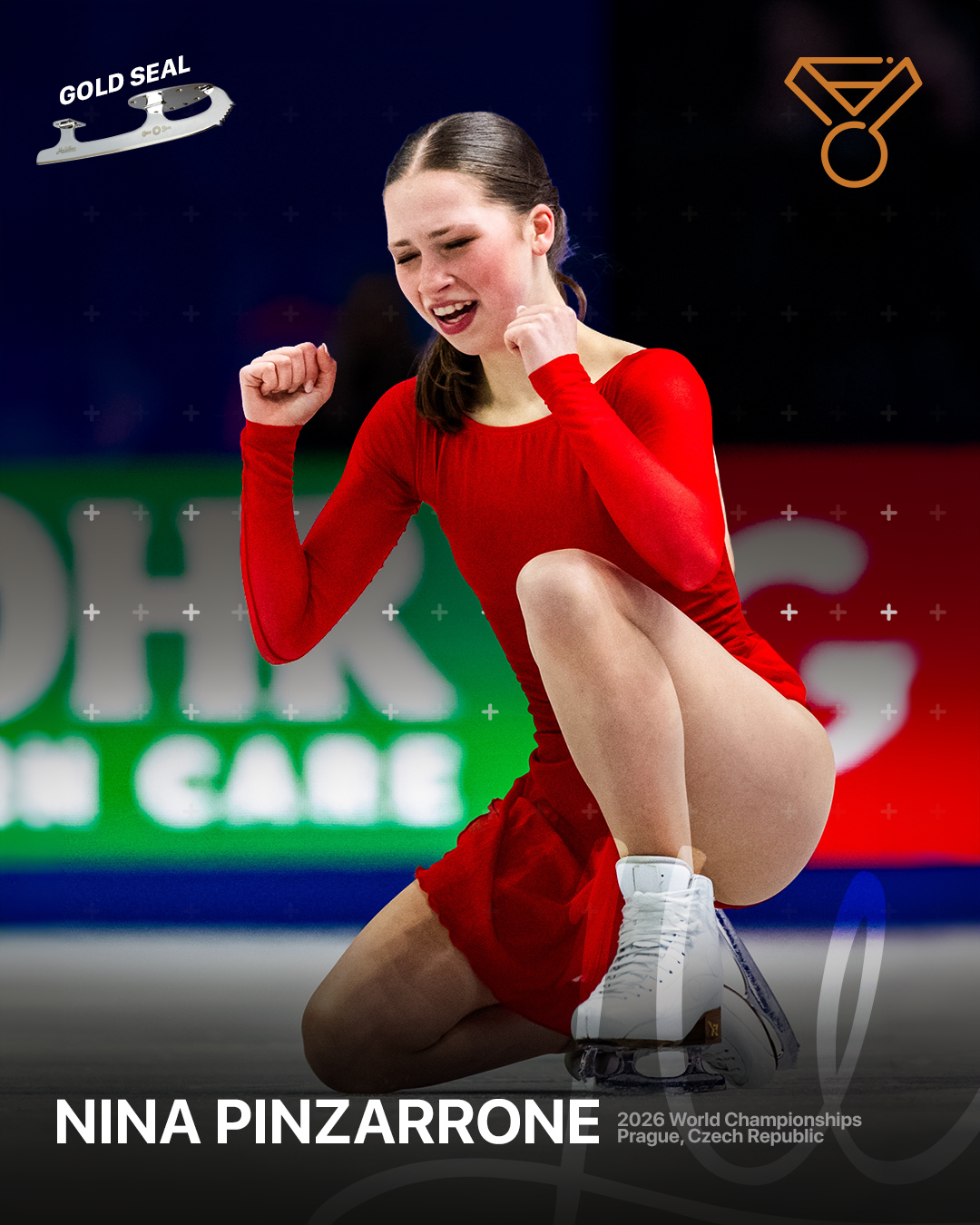 A stunning performance from Nina Pinzarrone, earning a well-deserved Bronze at the 2026 World Championships 🥉✨ We’re so proud to support her journey, and grateful for her trust in our Gold Seal blades! #JohnWilsonBlades
📷️: ISU
#WorldFigure #FigureSkating #IceSkating